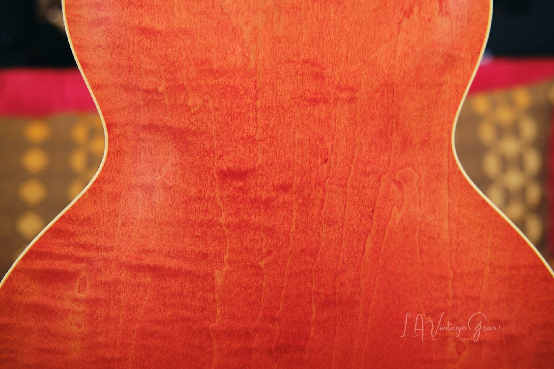 Gibson ES-335 Semi-Hollowbody '64 Historic Reissue Electric Guitar (2021) - Watermelon Red Finish - Image 9