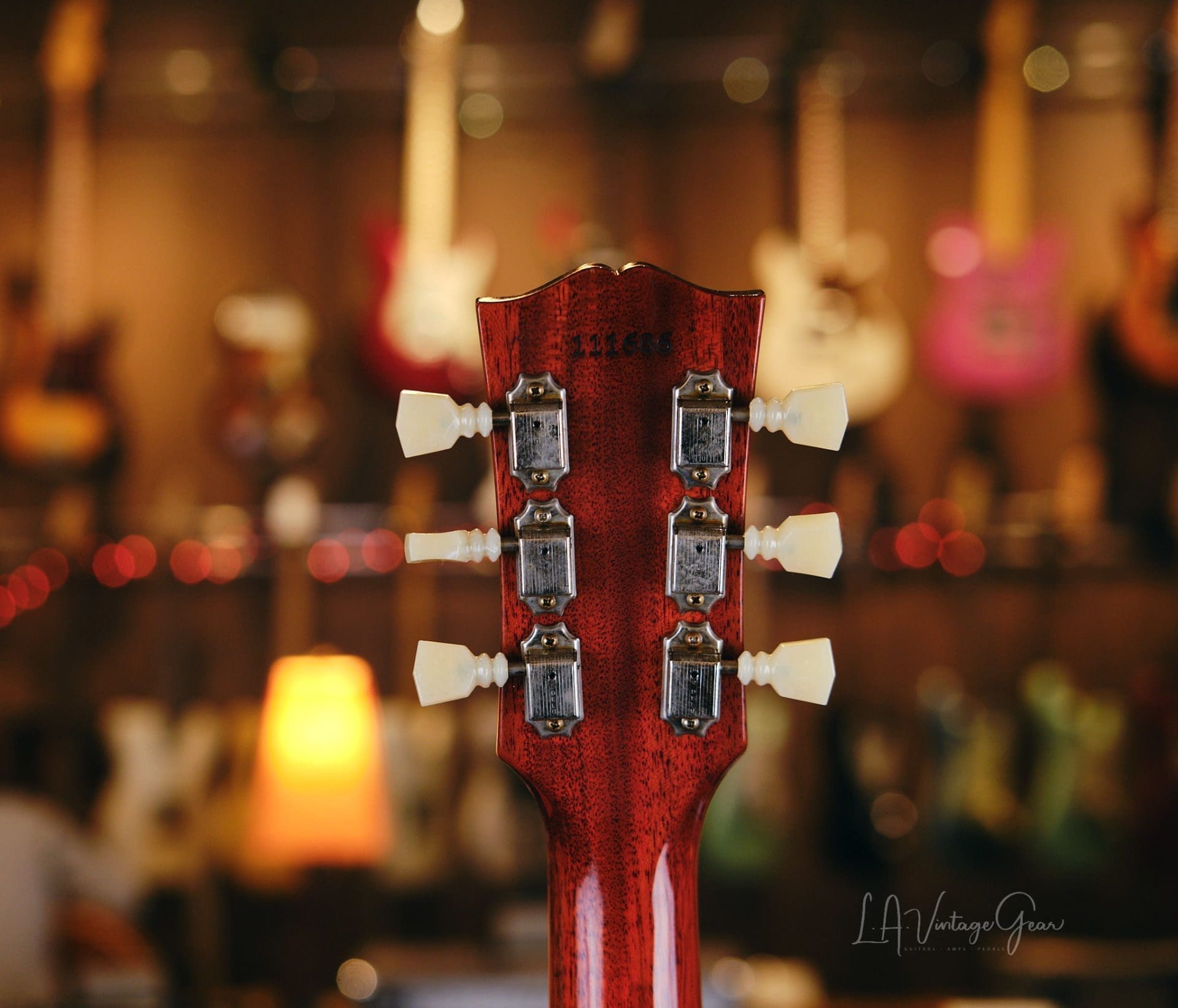 Gibson ES-335 Semi-Hollowbody '64 Historic Reissue Electric Guitar (2021) - Watermelon Red Finish - Image 5