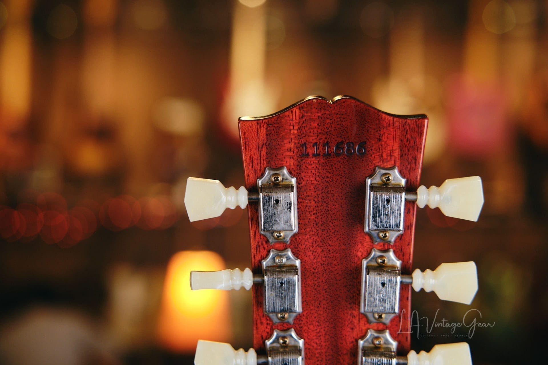 Gibson ES-335 Semi-Hollowbody '64 Historic Reissue Electric Guitar (2021) - Watermelon Red Finish - Image 4