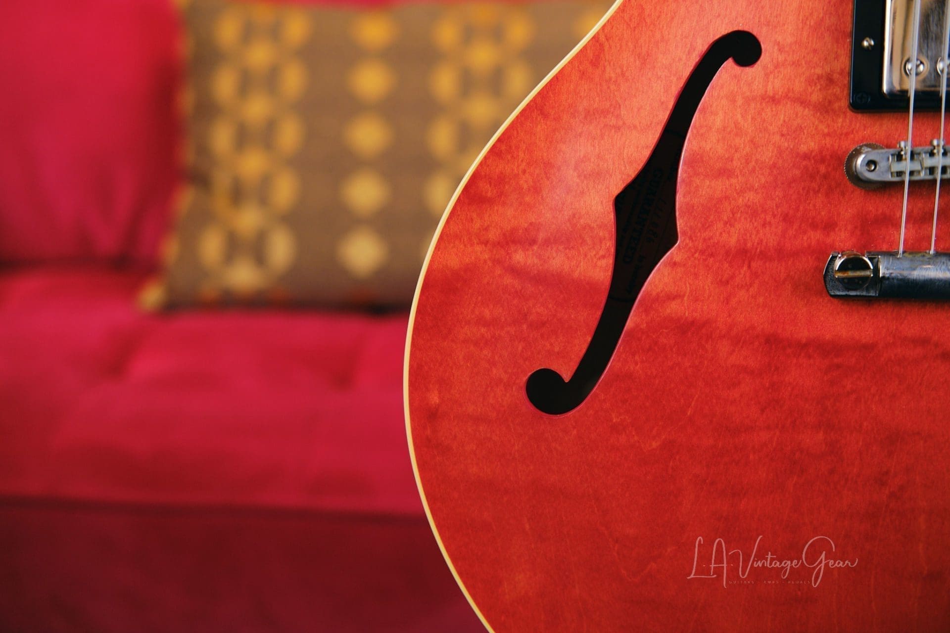 Gibson ES-335 Semi-Hollowbody '64 Historic Reissue Electric Guitar (2021) - Watermelon Red Finish - Image 20