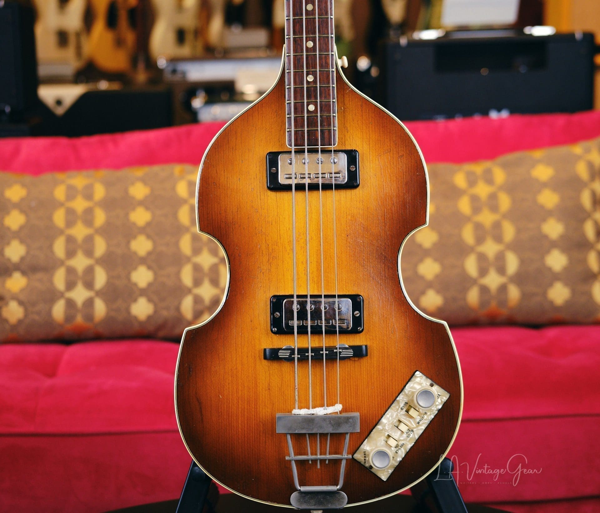 Hofner 1964-65 Vintage 500/1 Violin Bass Guitar - Beatle Bass! - Image 2
