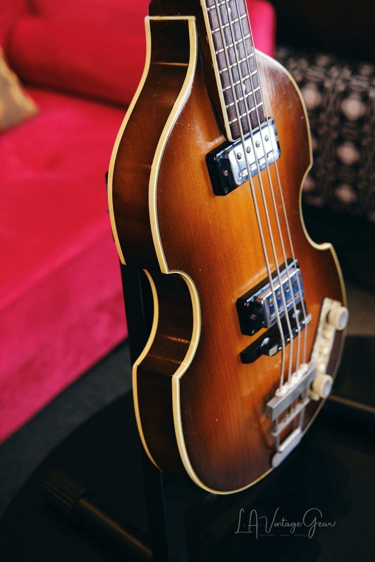 Hofner 1964-65 Vintage 500/1 Violin Bass Guitar - Beatle Bass! - Image 14