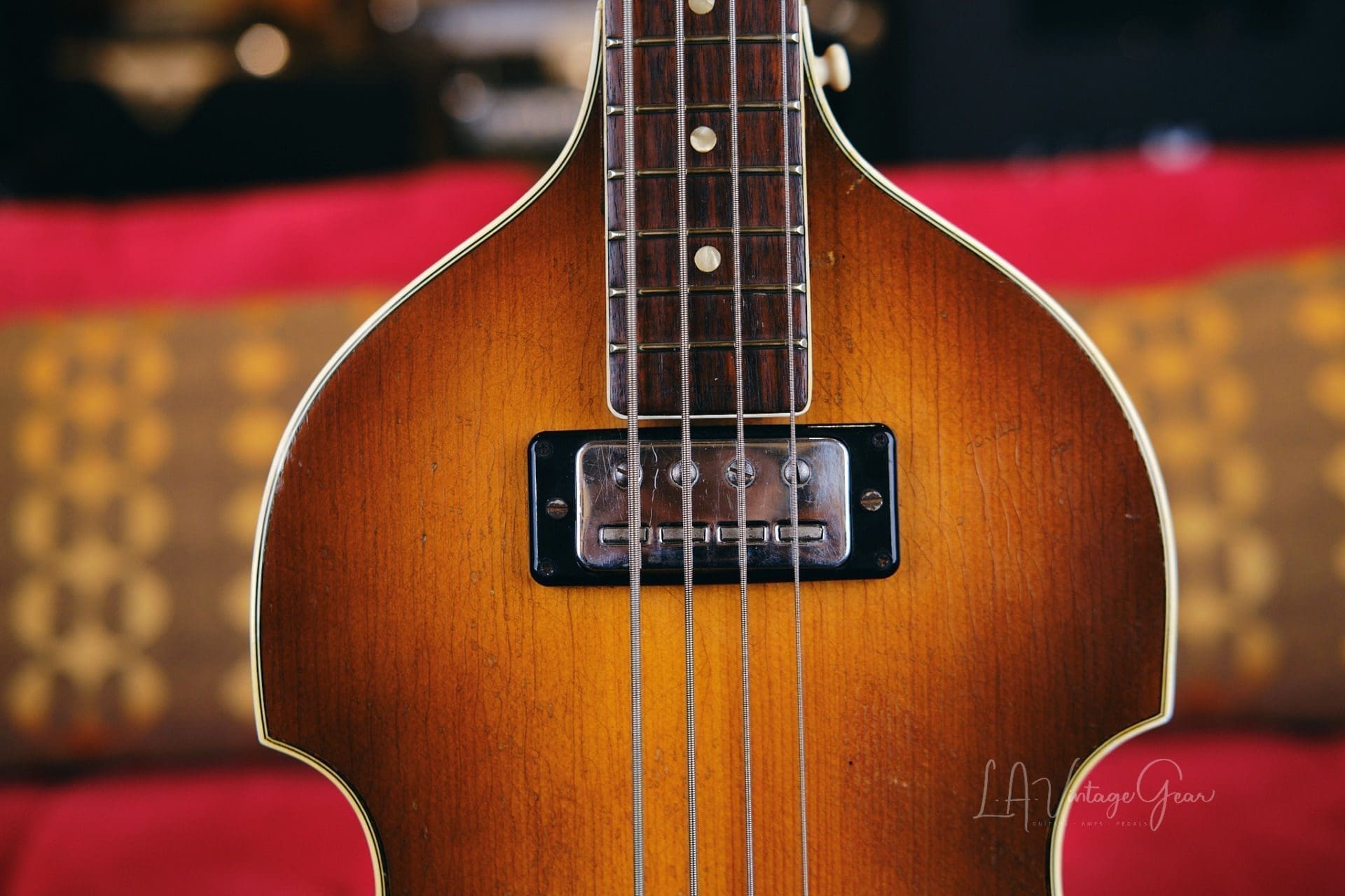 Hofner 1964-65 Vintage 500/1 Violin Bass Guitar - Beatle Bass! - Image 3