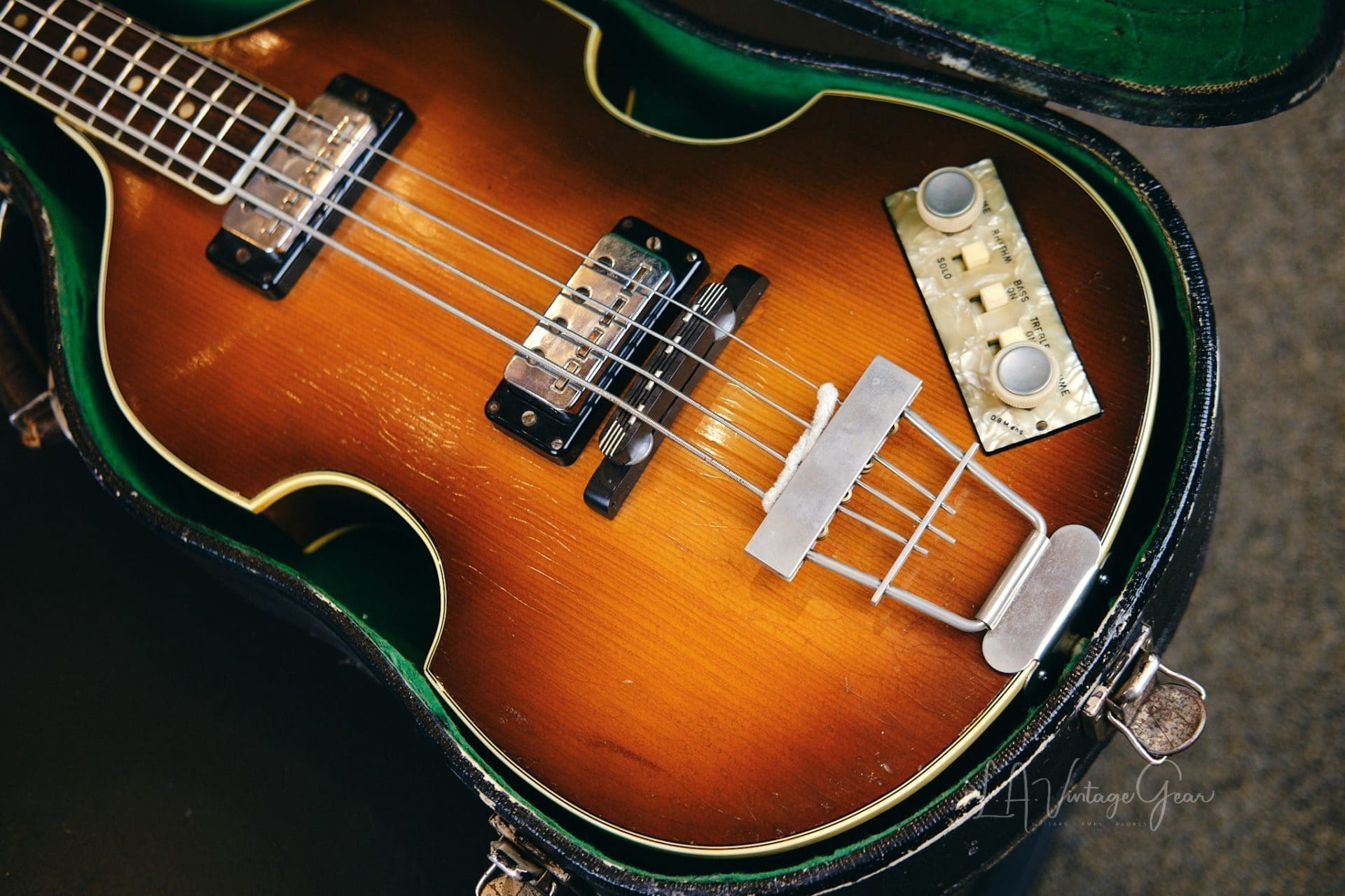 Hofner 1964-65 Vintage 500/1 Violin Bass Guitar - Beatle Bass! - Image 24