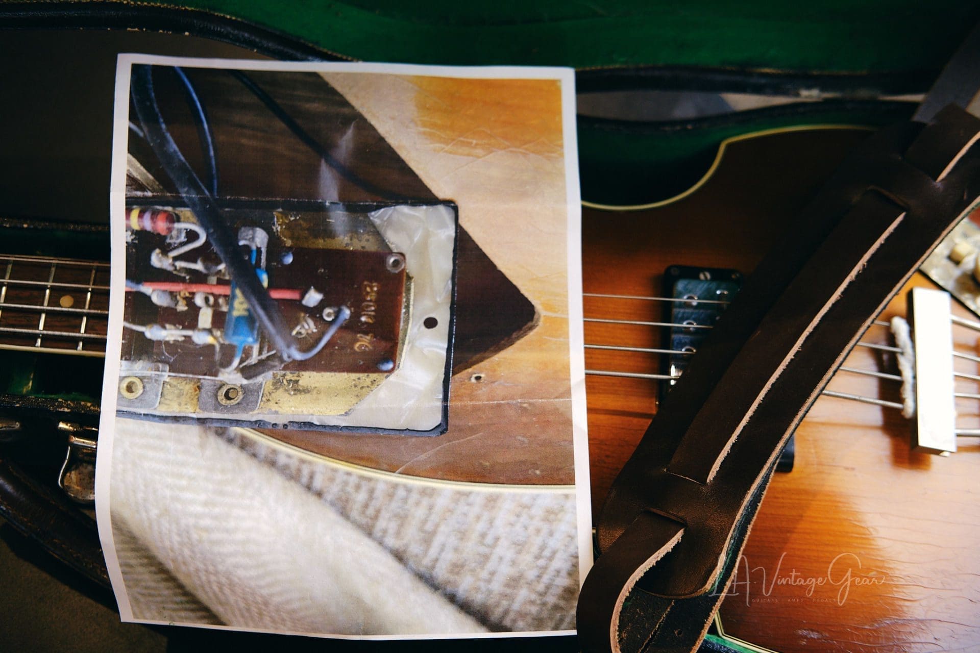 Hofner 1964-65 Vintage 500/1 Violin Bass Guitar - Beatle Bass! - Image 22