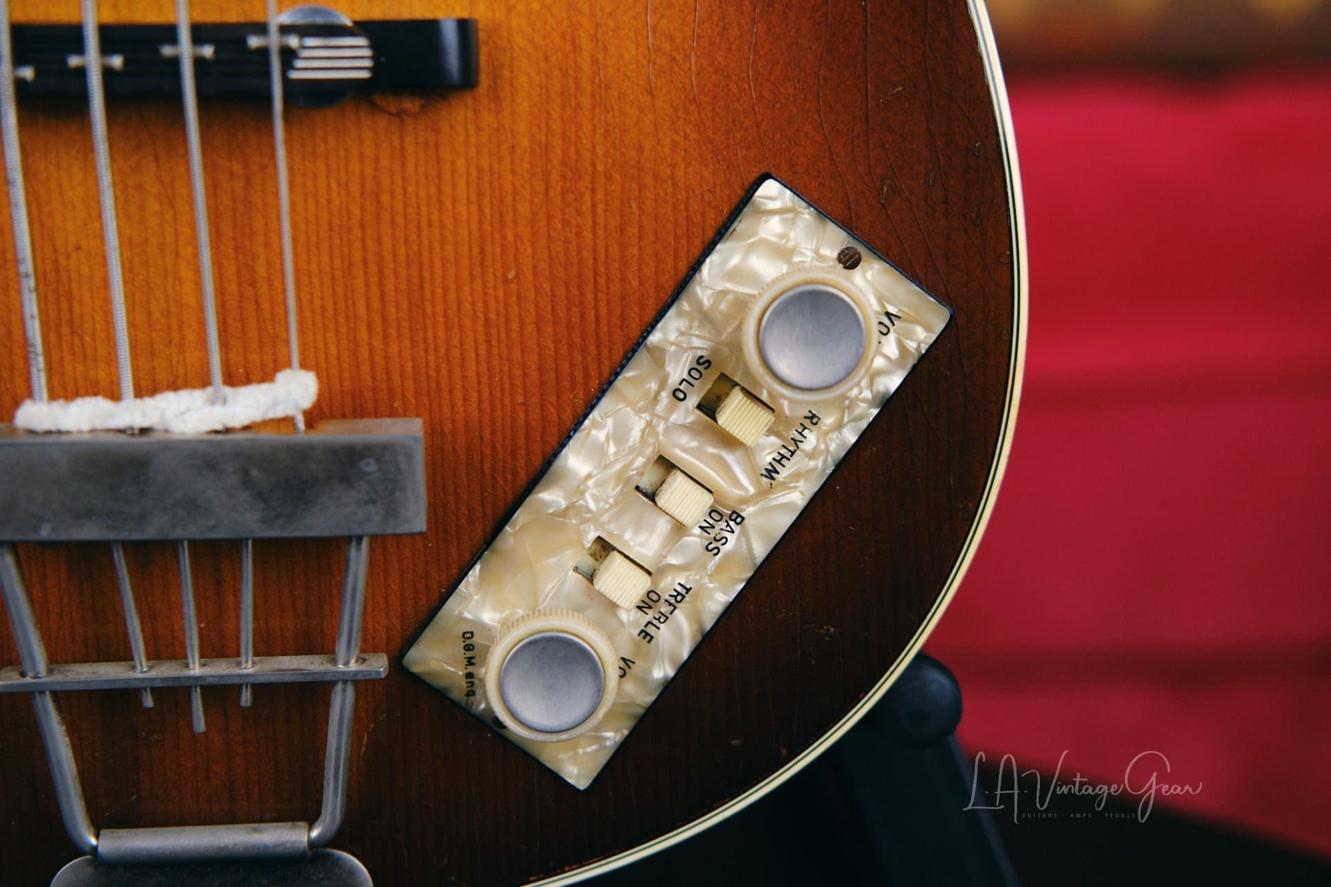 Hofner 1964-65 Vintage 500/1 Violin Bass Guitar - Beatle Bass! - Image 6