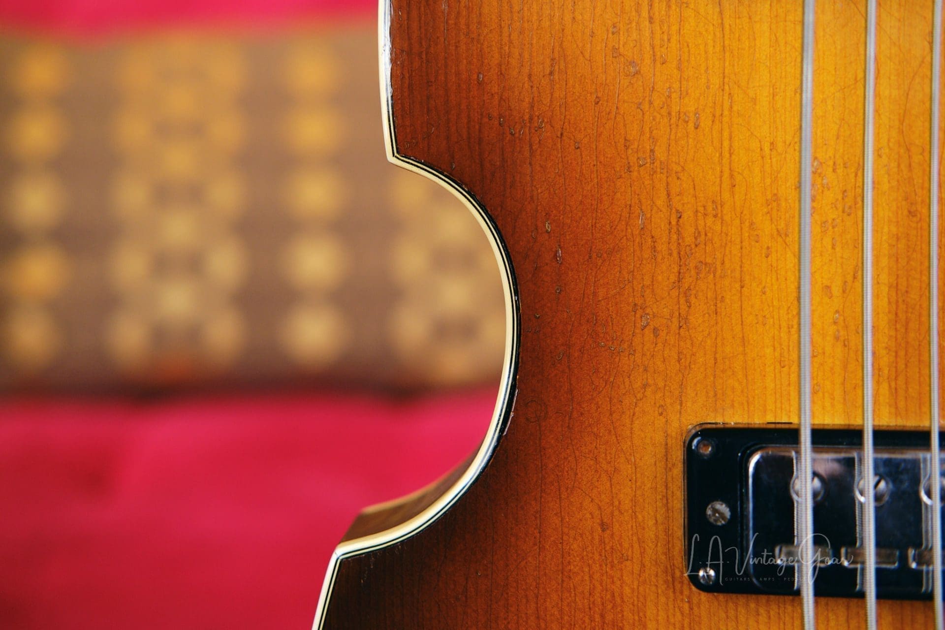 Hofner 1964-65 Vintage 500/1 Violin Bass Guitar - Beatle Bass! - Image 8