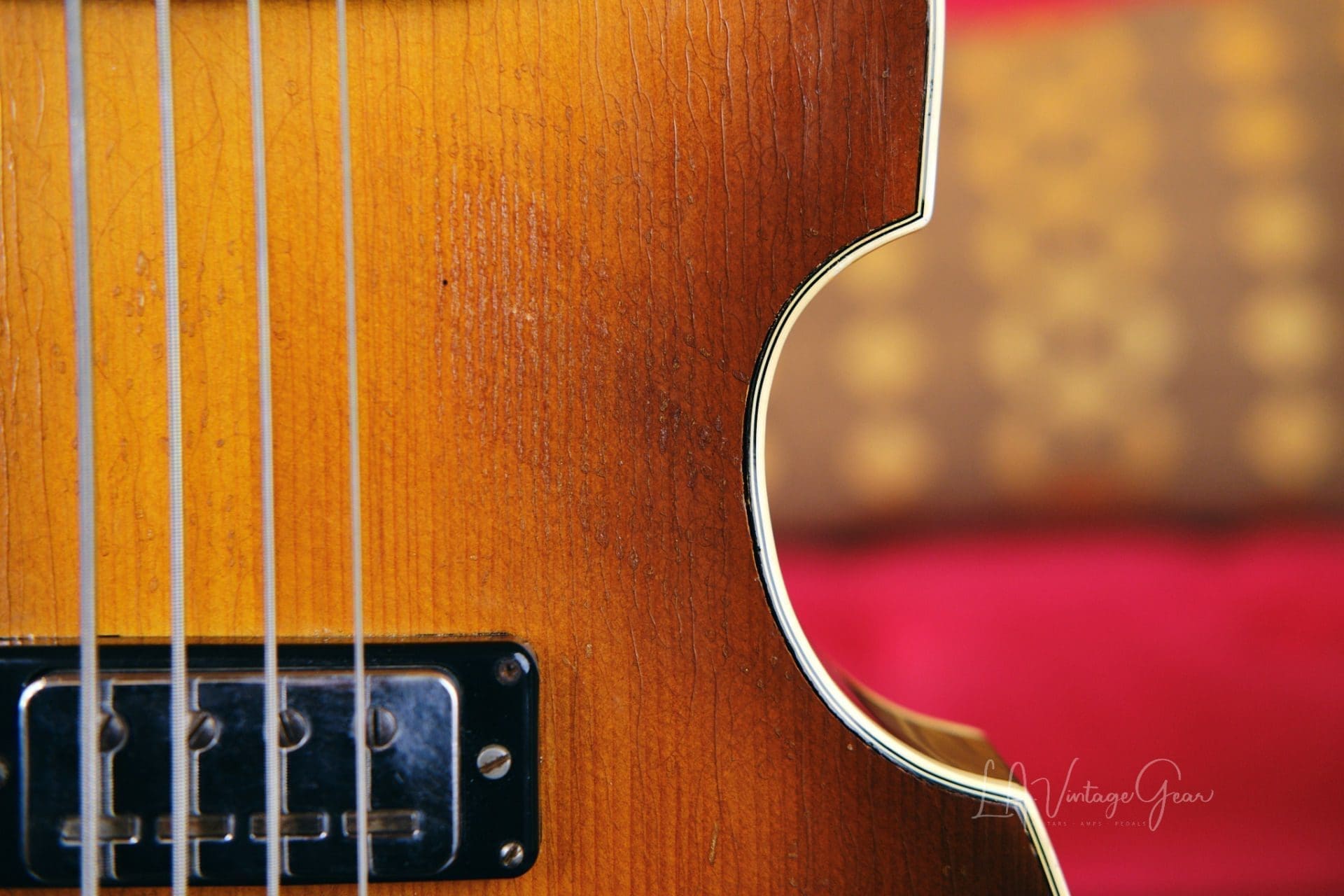 Hofner 1964-65 Vintage 500/1 Violin Bass Guitar - Beatle Bass! - Image 9