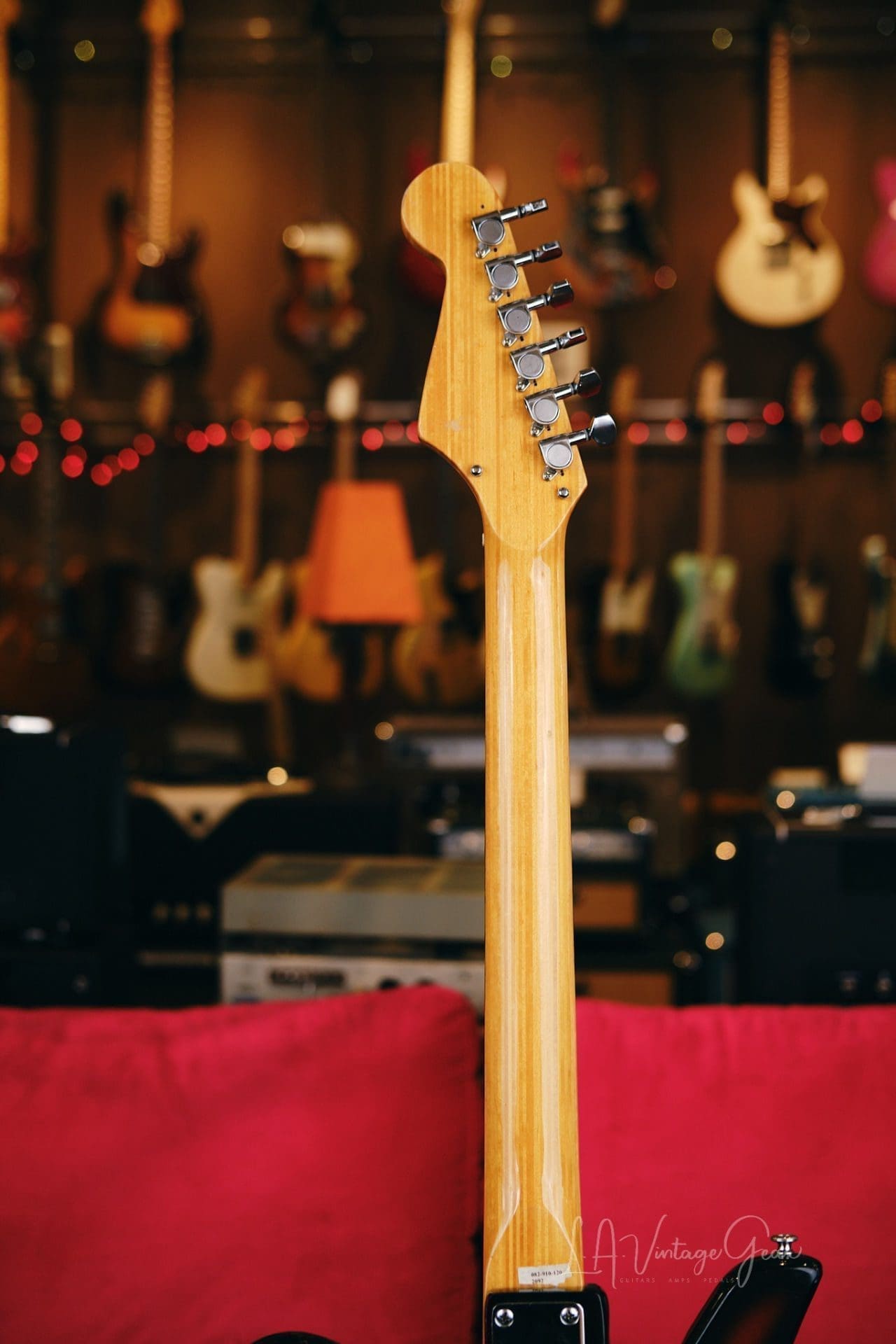 Teisco Tulip E-110 1960s Sunburst Made in Japan MIJ - Image 16