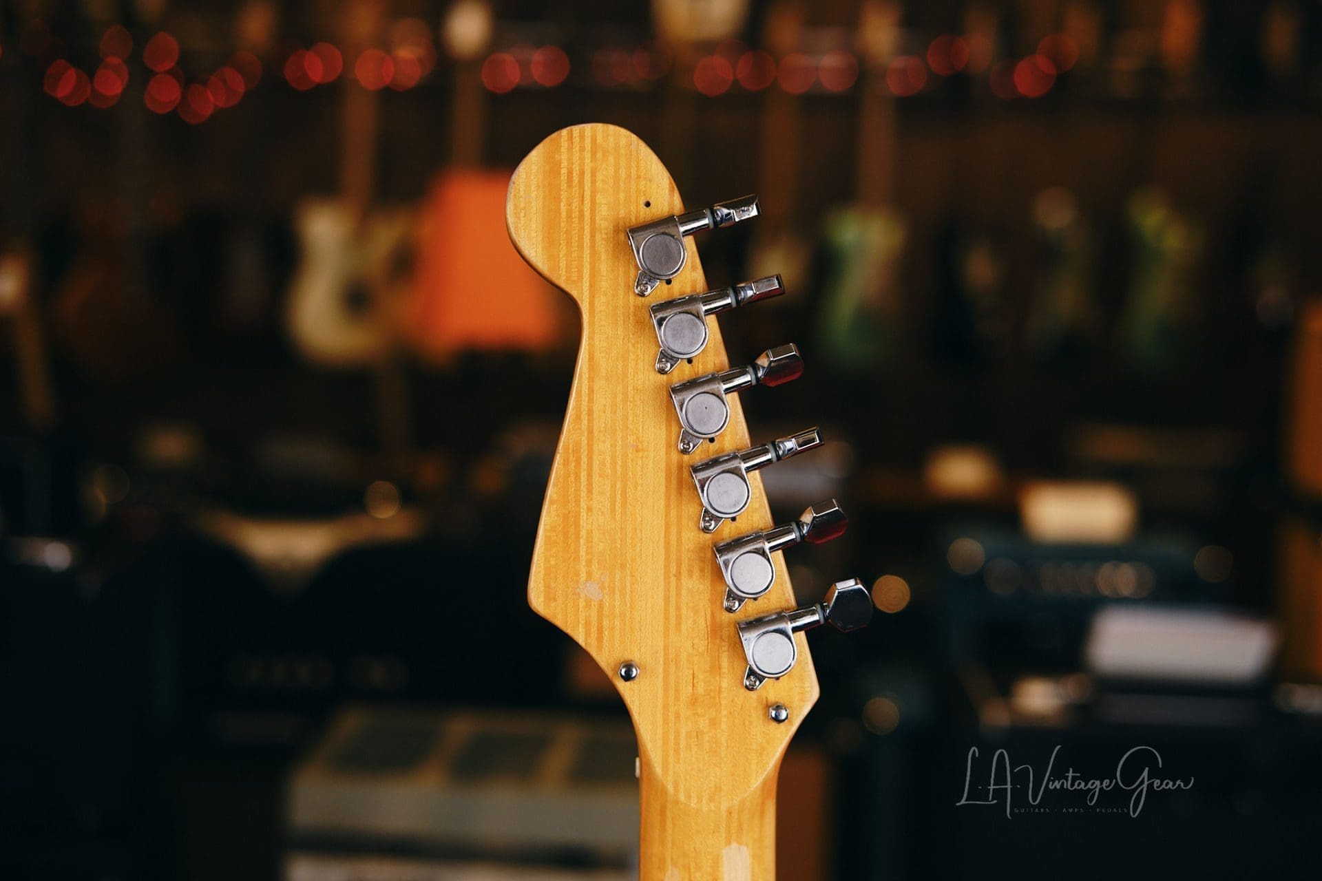 Teisco Tulip E-110 1960s Sunburst Made in Japan MIJ - Image 17