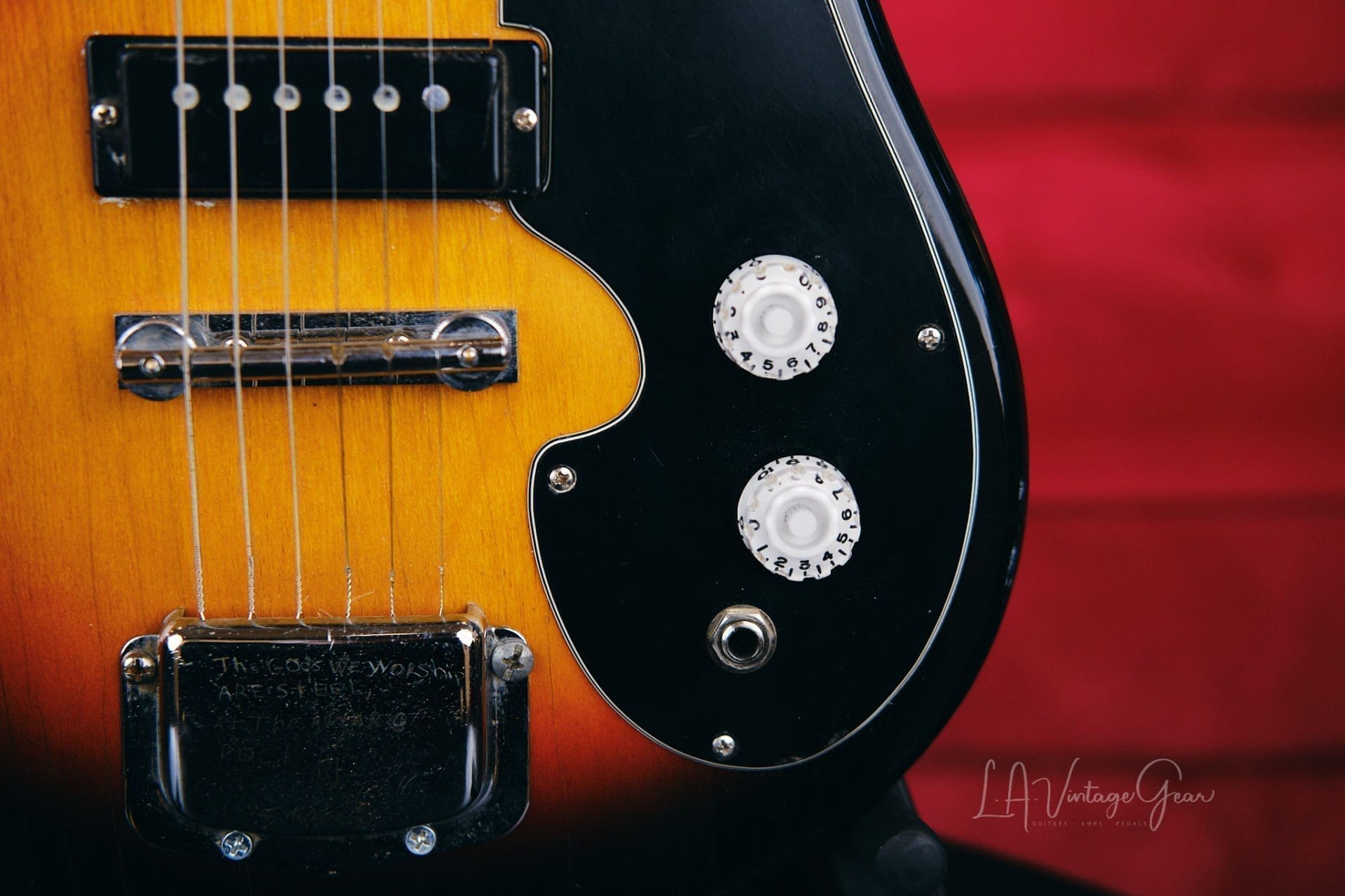 Teisco 1960's E-200 ET-200 Tulip Electric Guitar - Image 7