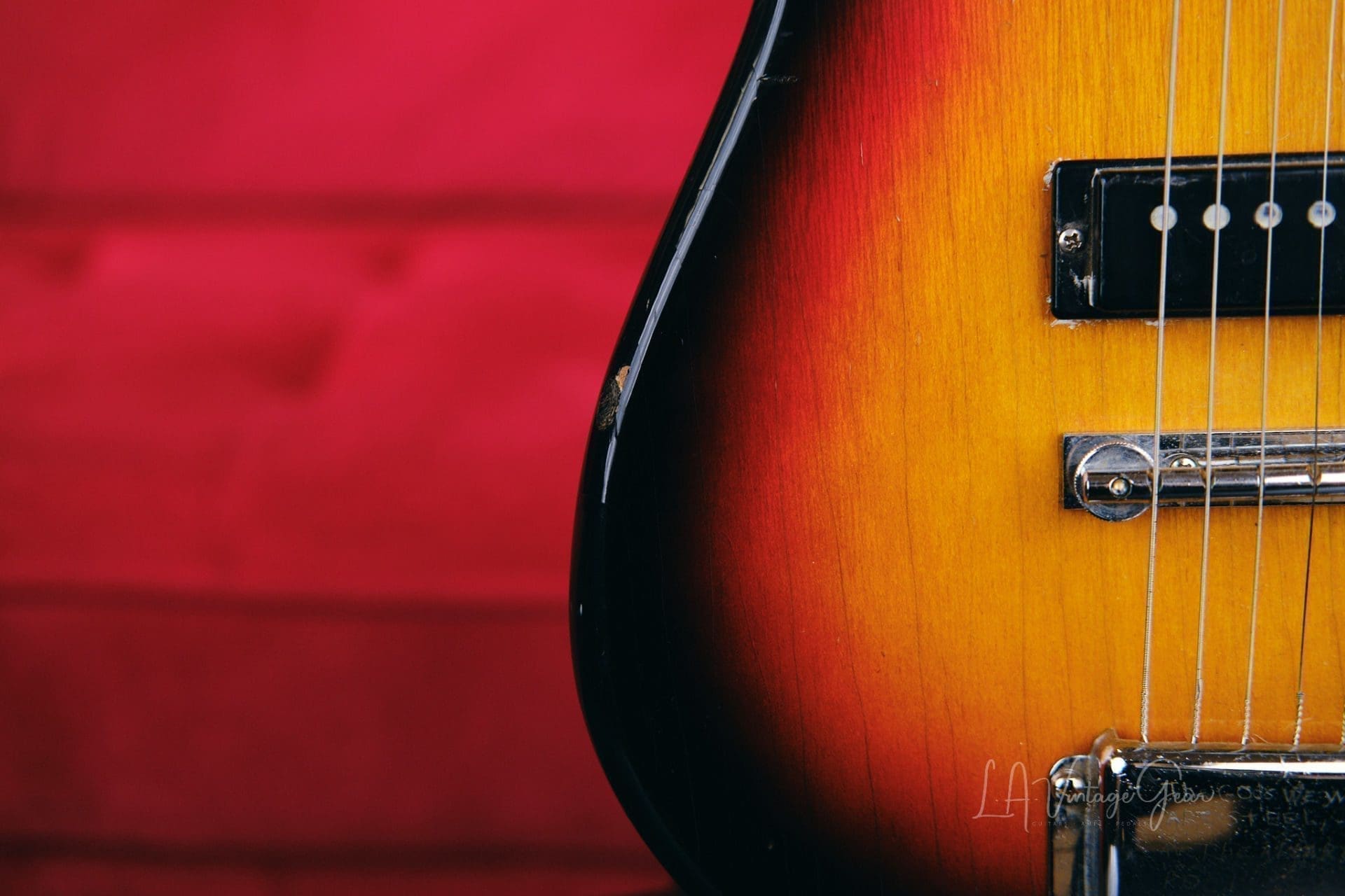 Teisco 1960's E-200 ET-200 Tulip Electric Guitar - Image 8