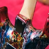 James Tyler ‘Burning Water’ Finish Electric Guitar 2023-with Bare Wood Arm Contour-Brand New In Stock!