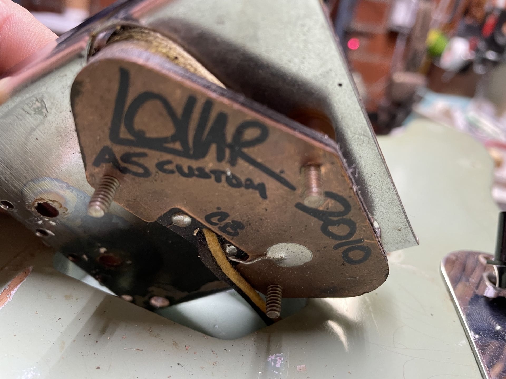 Danocaster Single Cut Electric Guitar - Seafoam Green Finish & Lollar Pickups! - Image 26