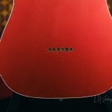 Mario Martin Model-T Double Bound Electric Guitar- Faded Candy Apple Red Relic’d Finish with Budz Pickups!