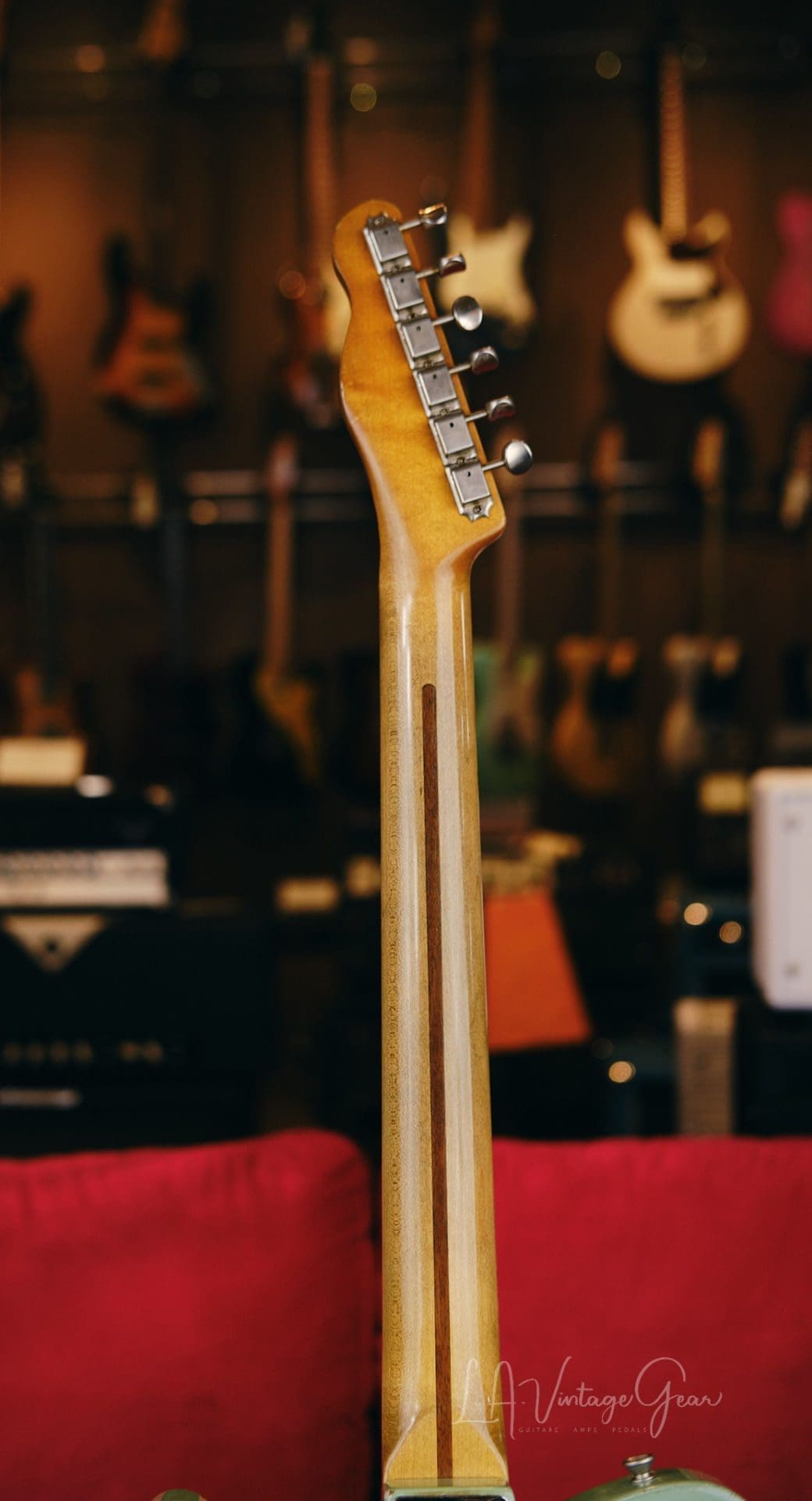 Danocaster Single Cut Electric Guitar - Seafoam Green Finish & Lollar Pickups! - Image 20