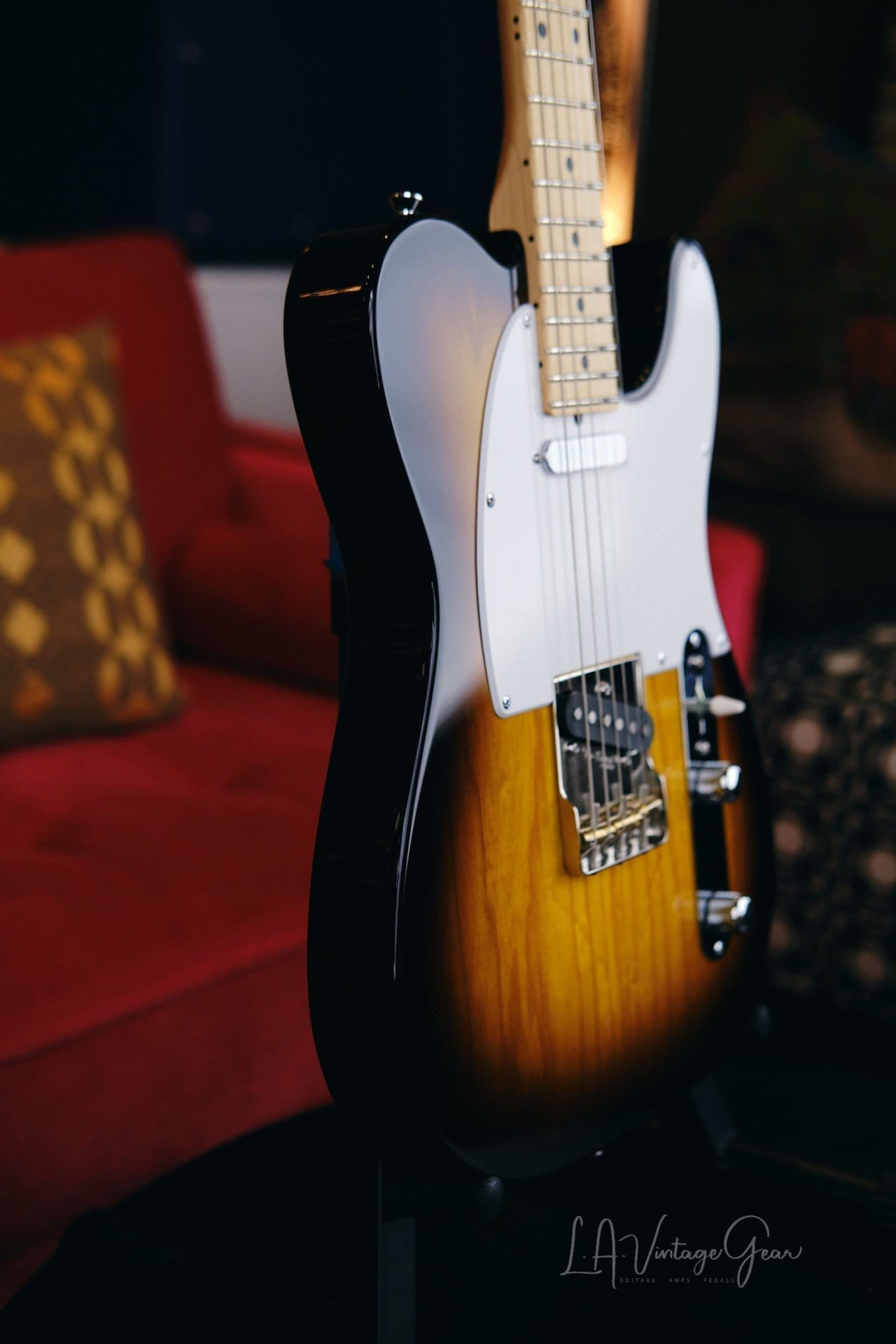 James Tyler "TYLERBASTAR" T-Style Electric Guitar - 2 Tone Sunburst! Just In & Brand New! - Image 12