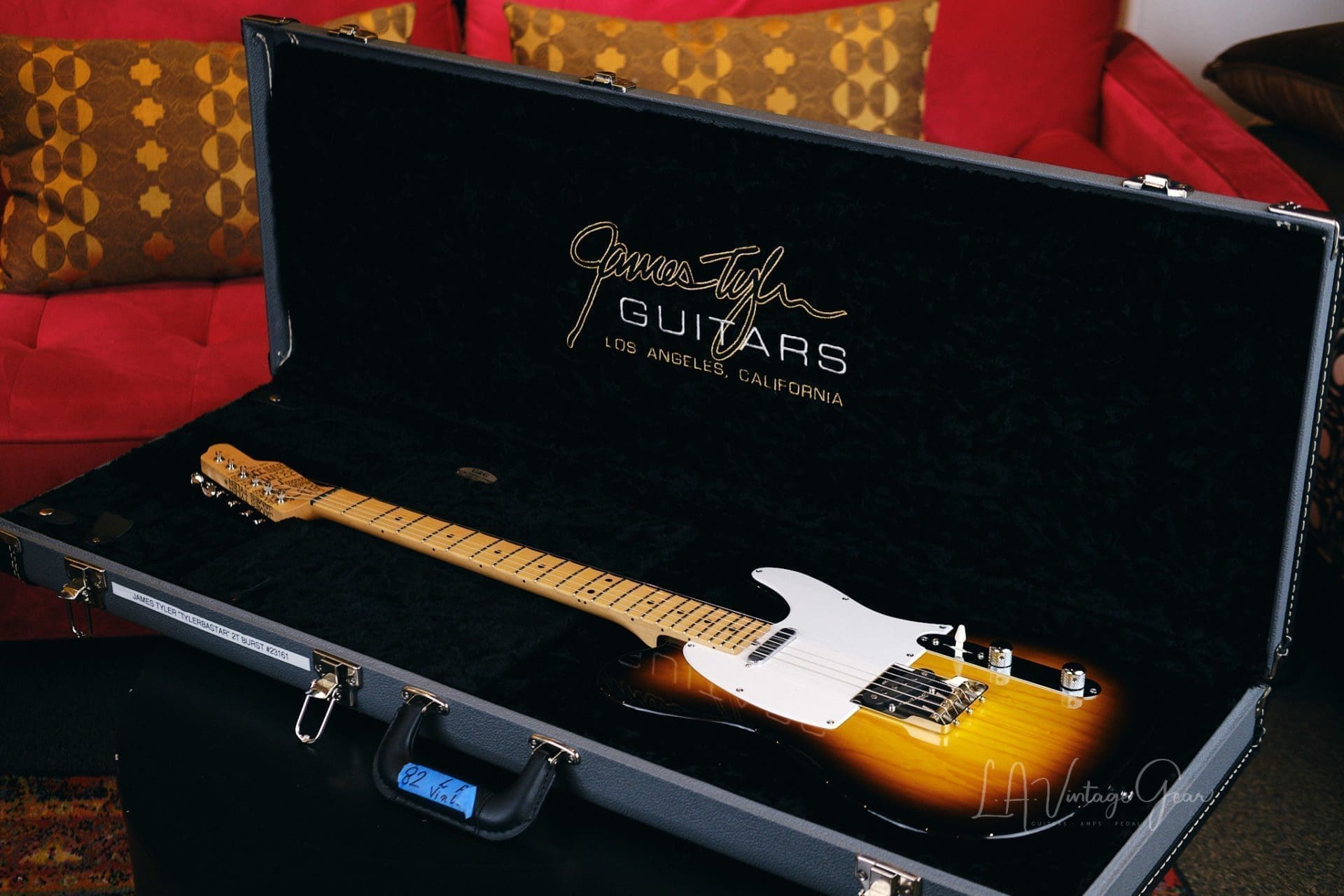 James Tyler "TYLERBASTAR" T-Style Electric Guitar - 2 Tone Sunburst! Just In & Brand New! - Image 19