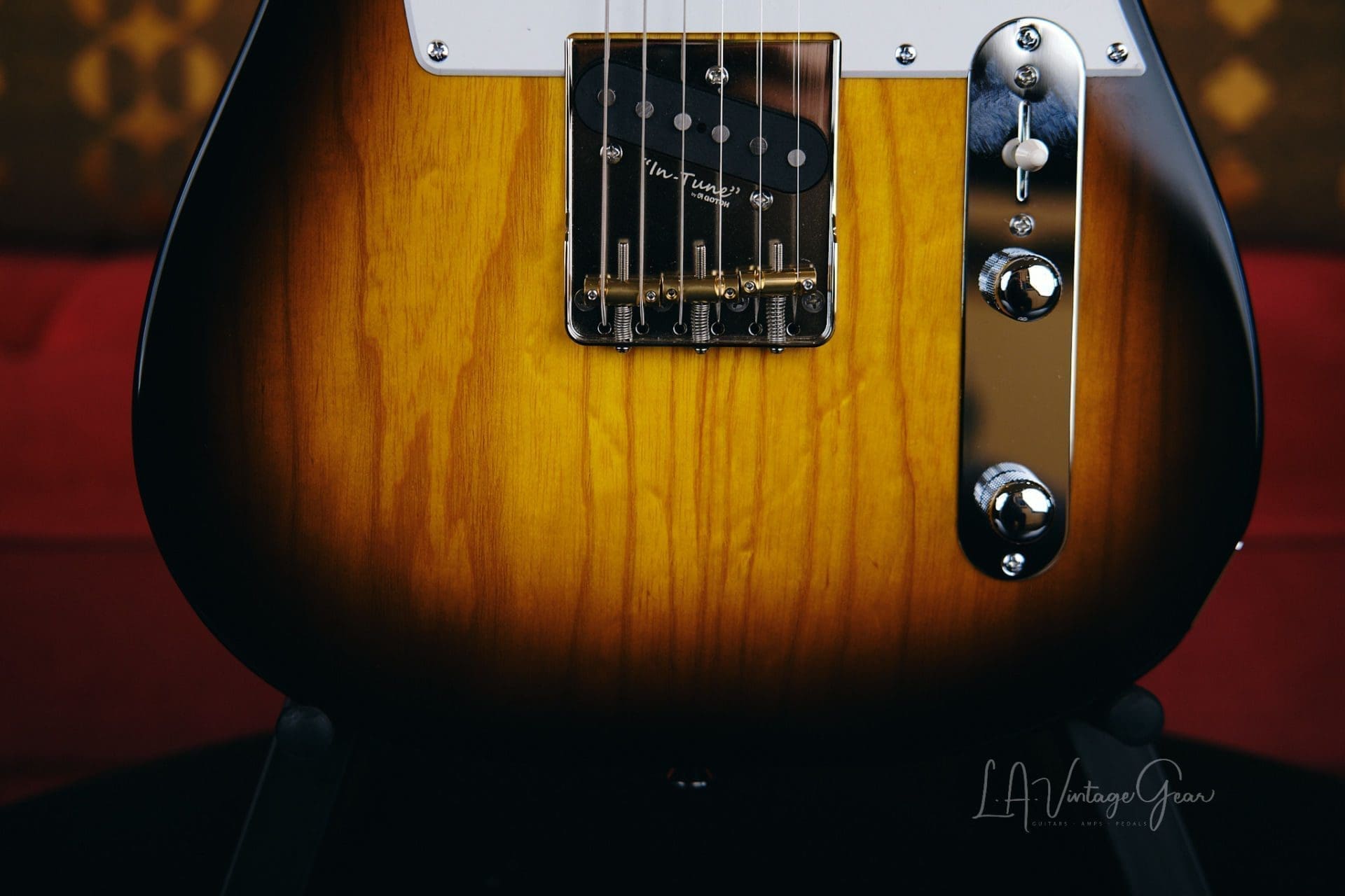 James Tyler "TYLERBASTAR" T-Style Electric Guitar - 2 Tone Sunburst! Just In & Brand New! - Image 4