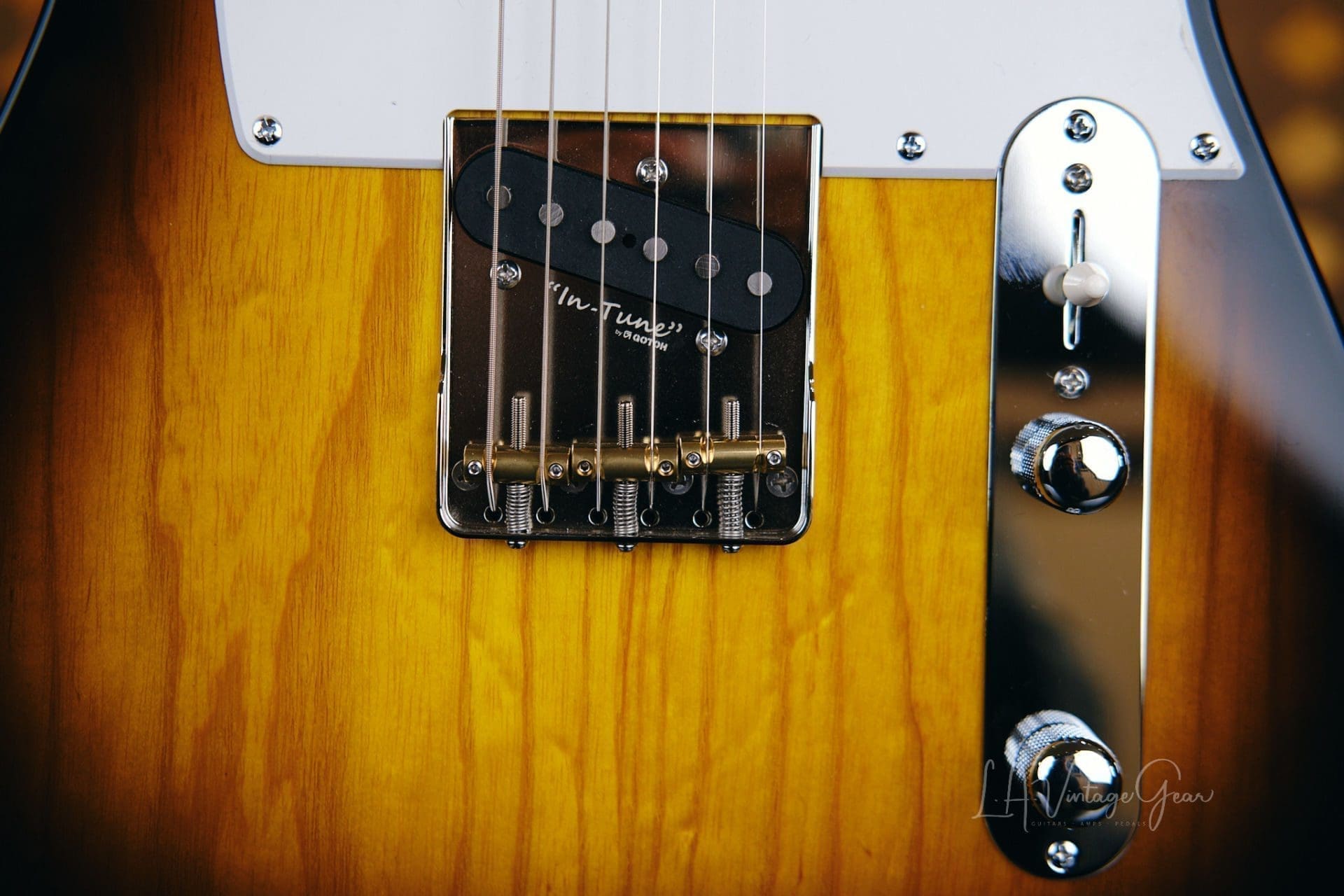 James Tyler "TYLERBASTAR" T-Style Electric Guitar - 2 Tone Sunburst! Just In & Brand New! - Image 5