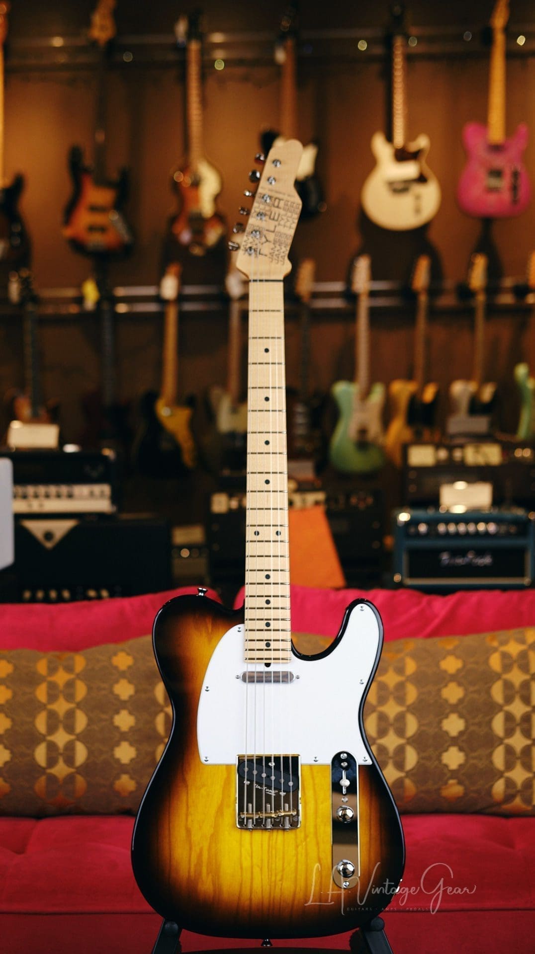 James Tyler "TYLERBASTAR" T-Style Electric Guitar - 2 Tone Sunburst! Just In & Brand New!