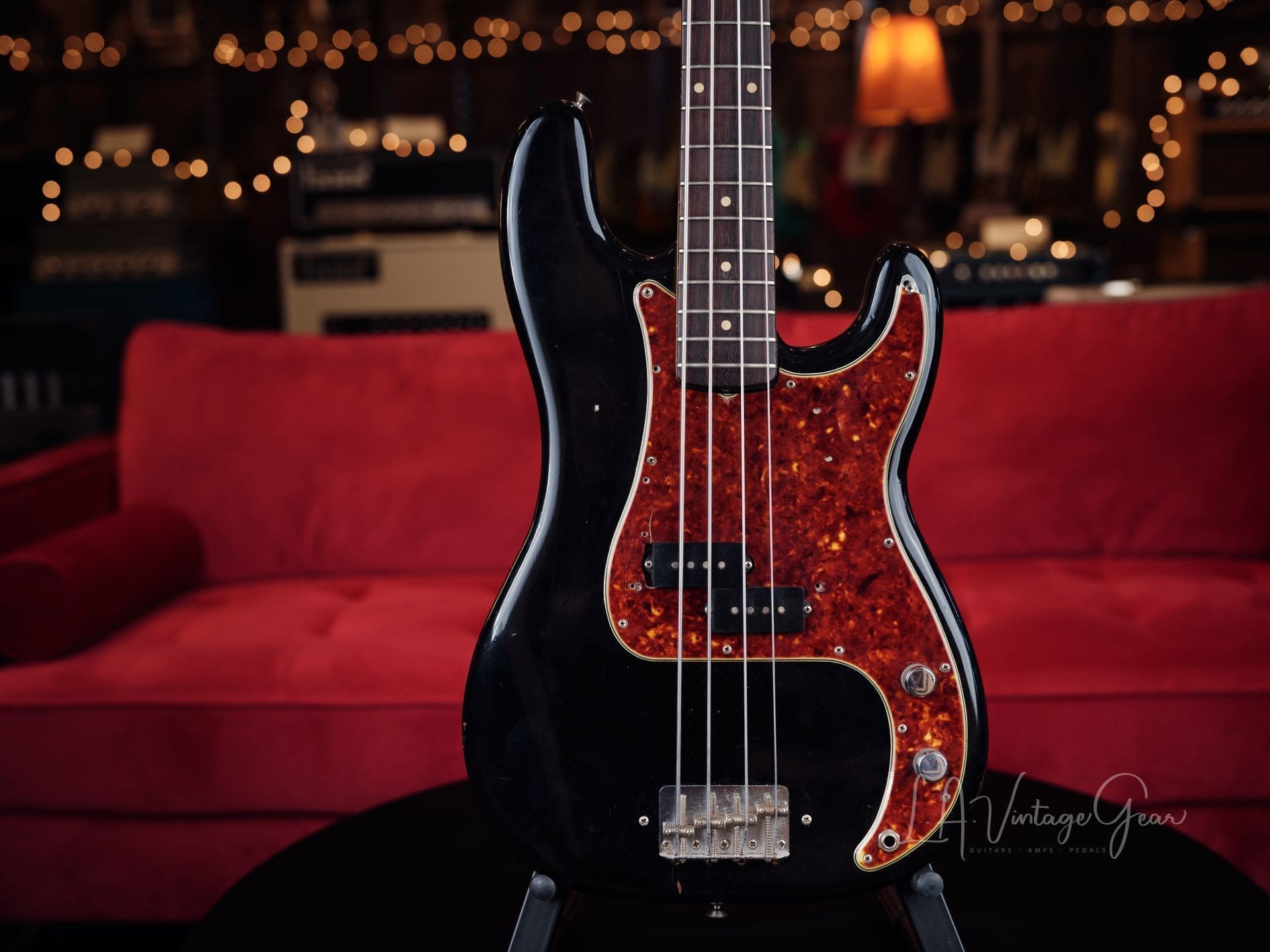 1960 Fender Precision Bass - Refinished in Black! - Image 2