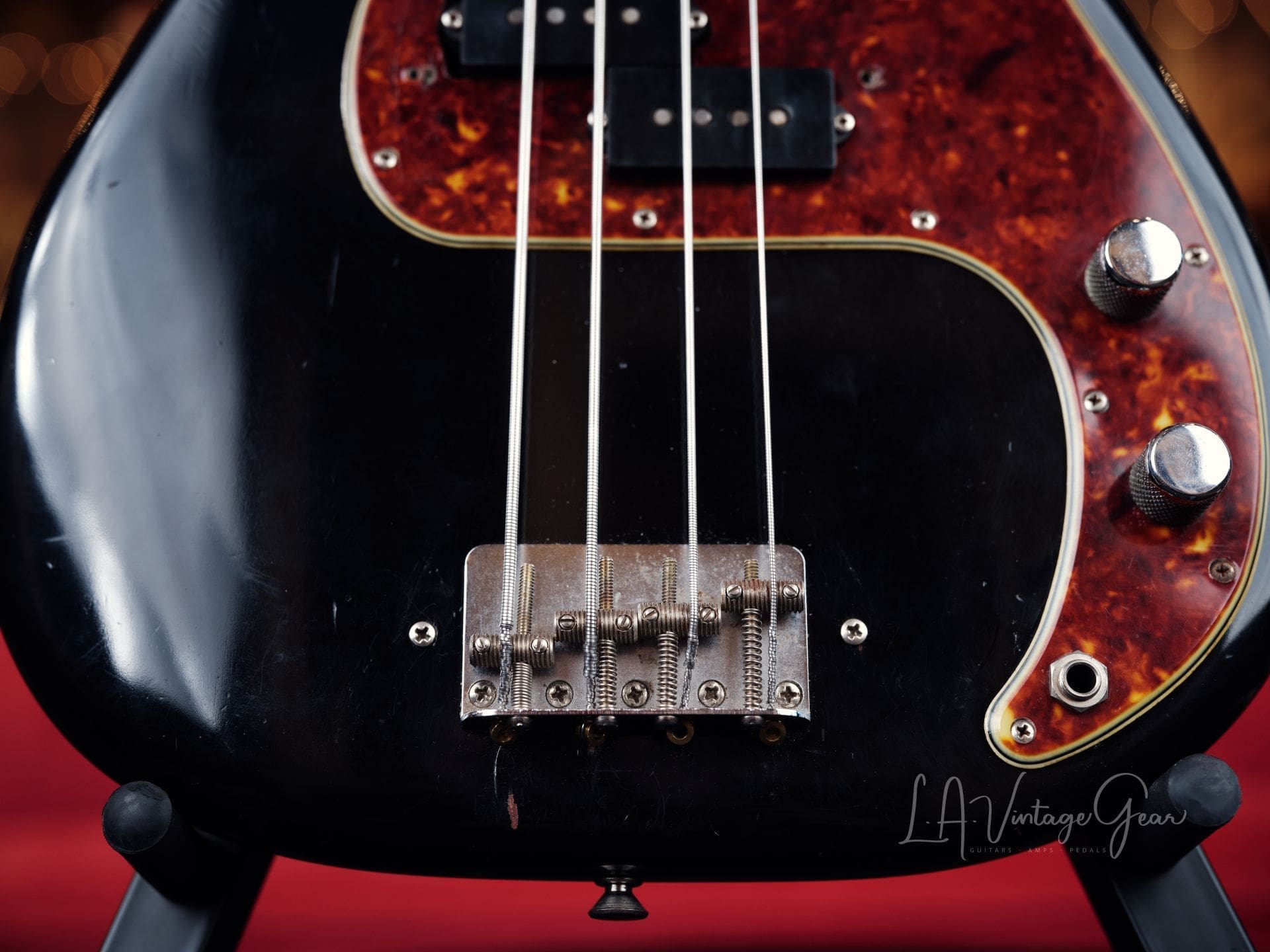 1960 Fender Precision Bass - Refinished in Black! - Image 5