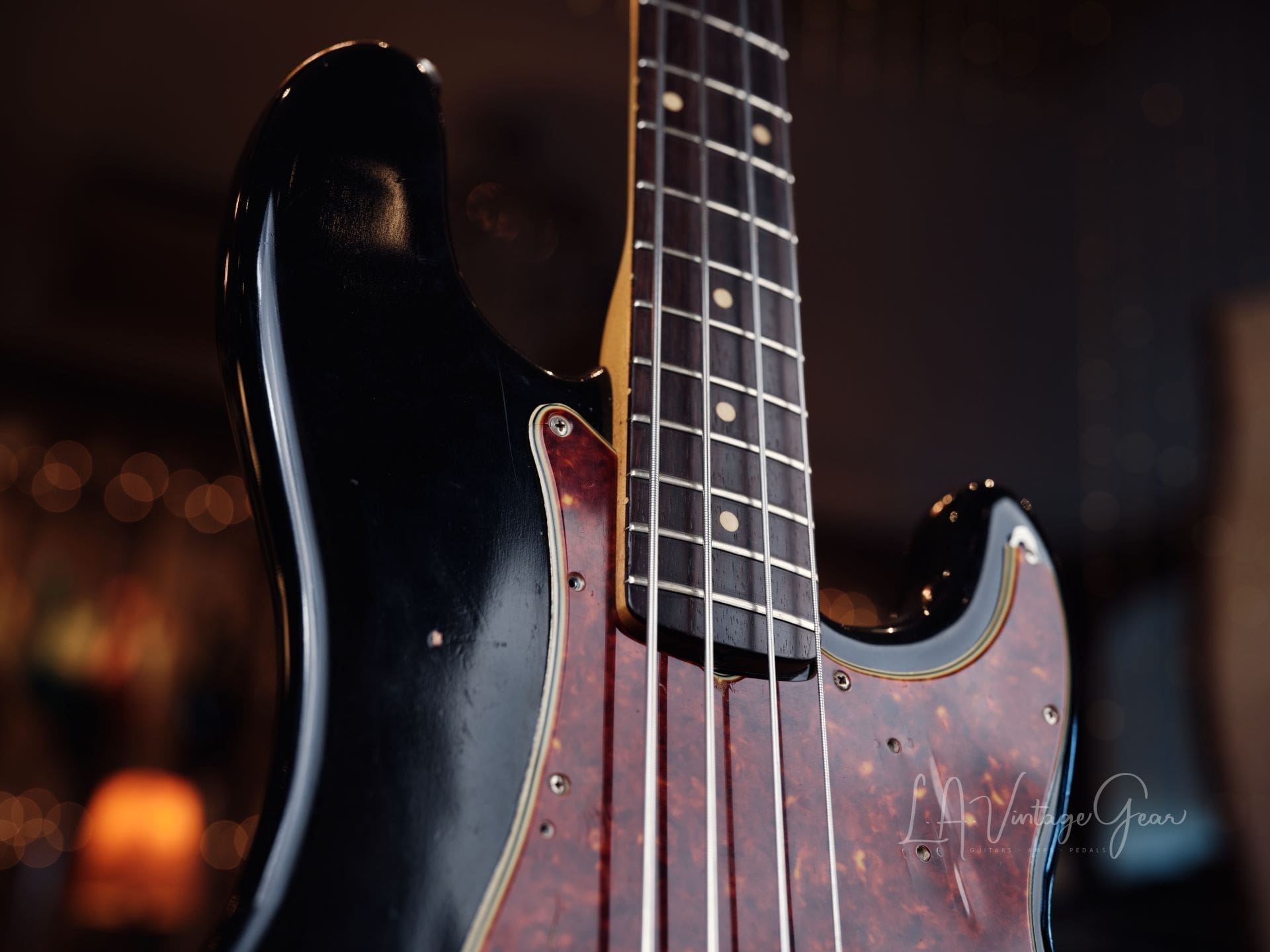 1960 Fender Precision Bass - Refinished in Black! - Image 9