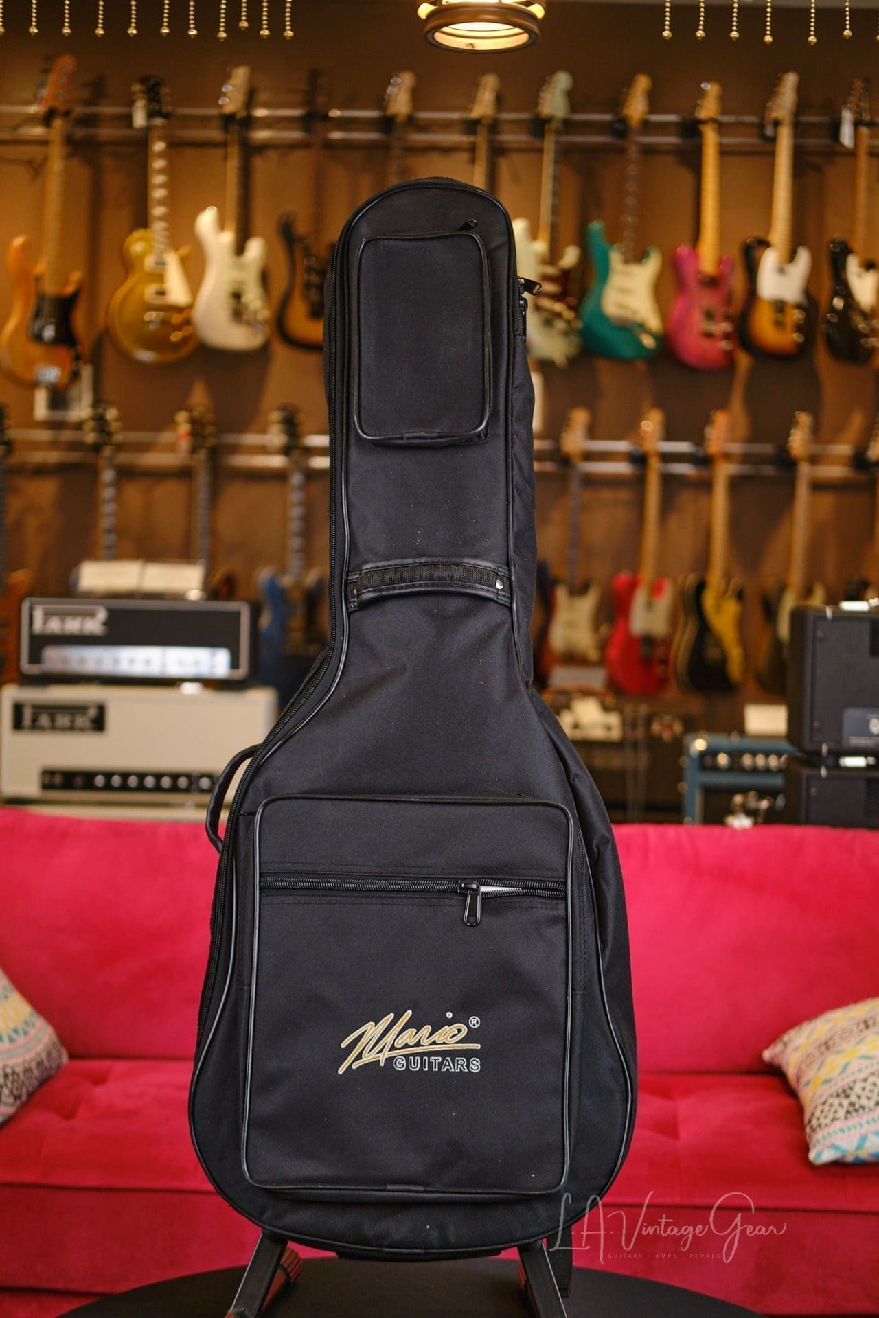 Mario Martin Model-T Electric Guitar - In A Vintage Amber Relic Finish - Brand New! - Image 11