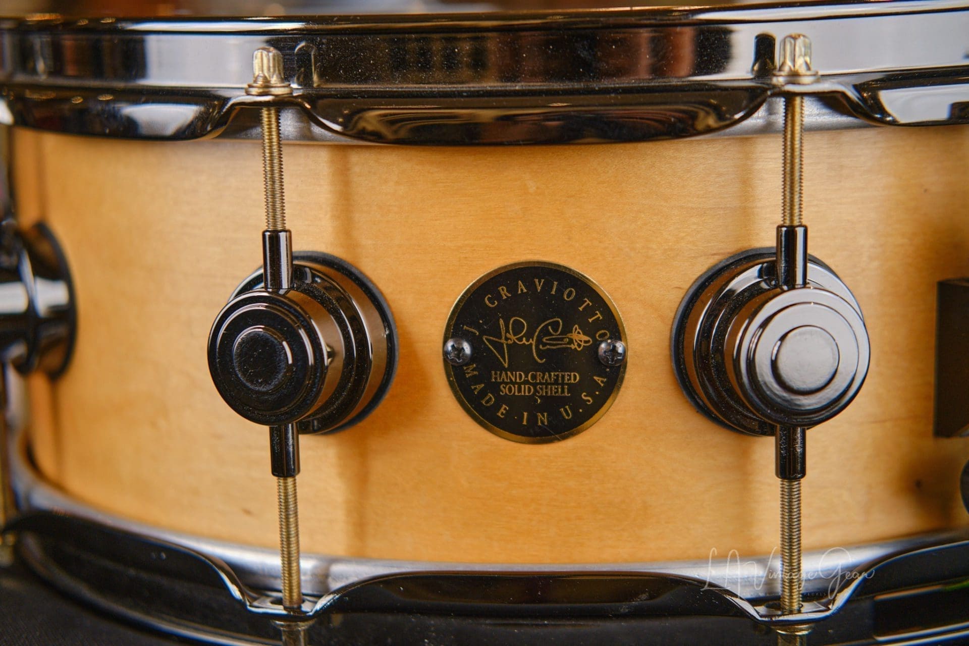2001 Craviotto DW Maple Snare 5x14 - Owned By Abe Laboriel Jr. ! - Image 3