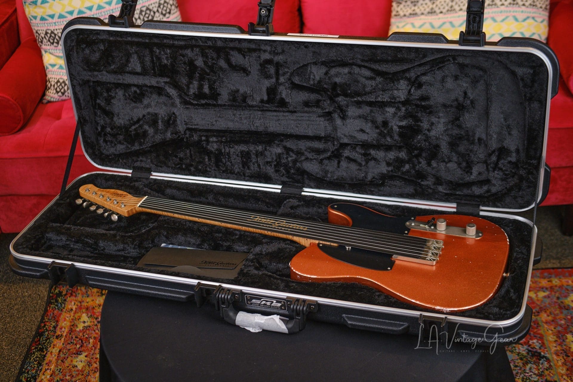 Xotic XTC-1 T-Style Electic Guitar - Medium Relic'd in a Copper Finish - New Build (#3069)! - Image 12