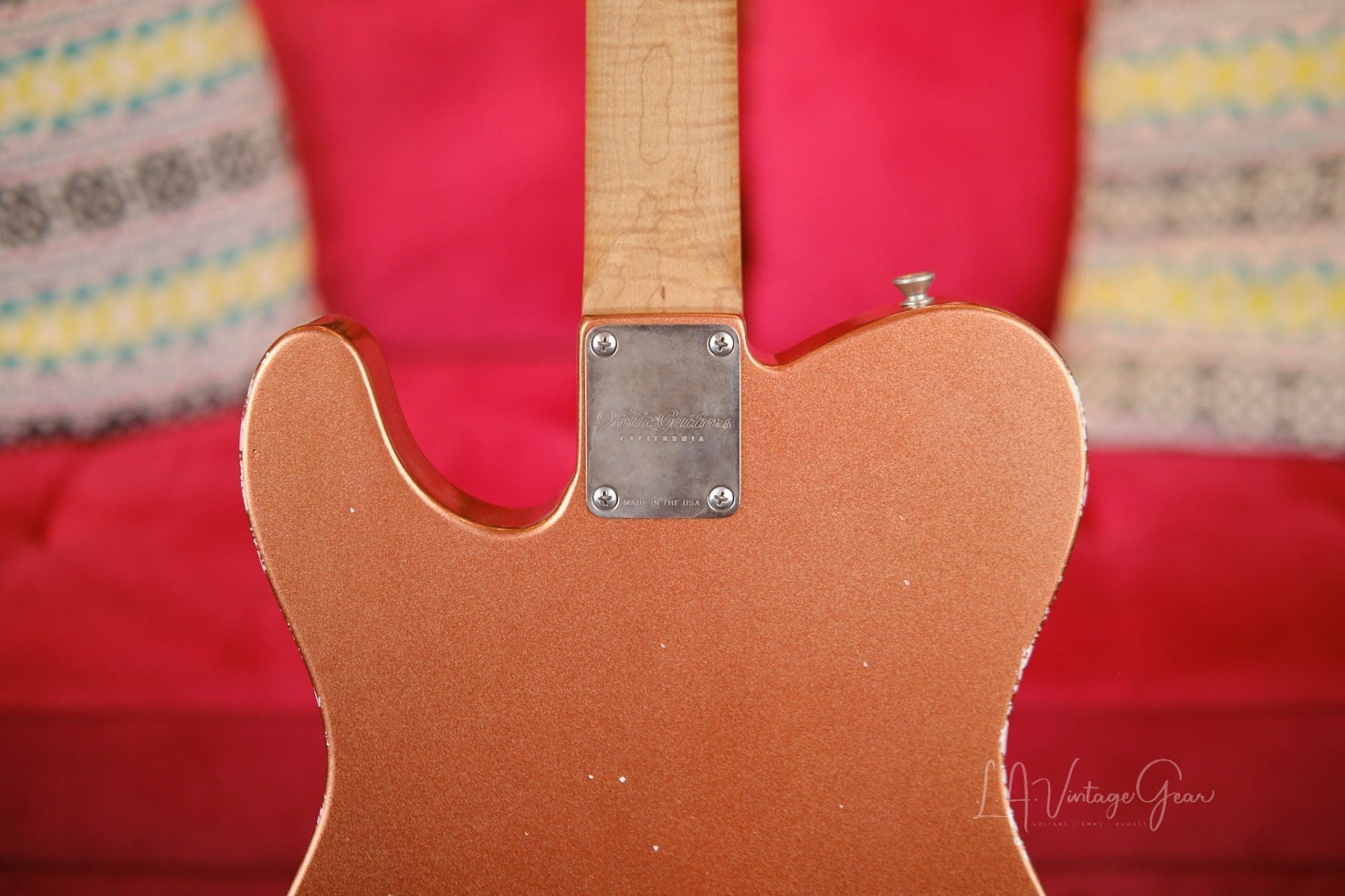 Xotic XTC-1 T-Style Electic Guitar - Medium Relic'd in a Copper Finish - New Build (#3069)! - Image 7