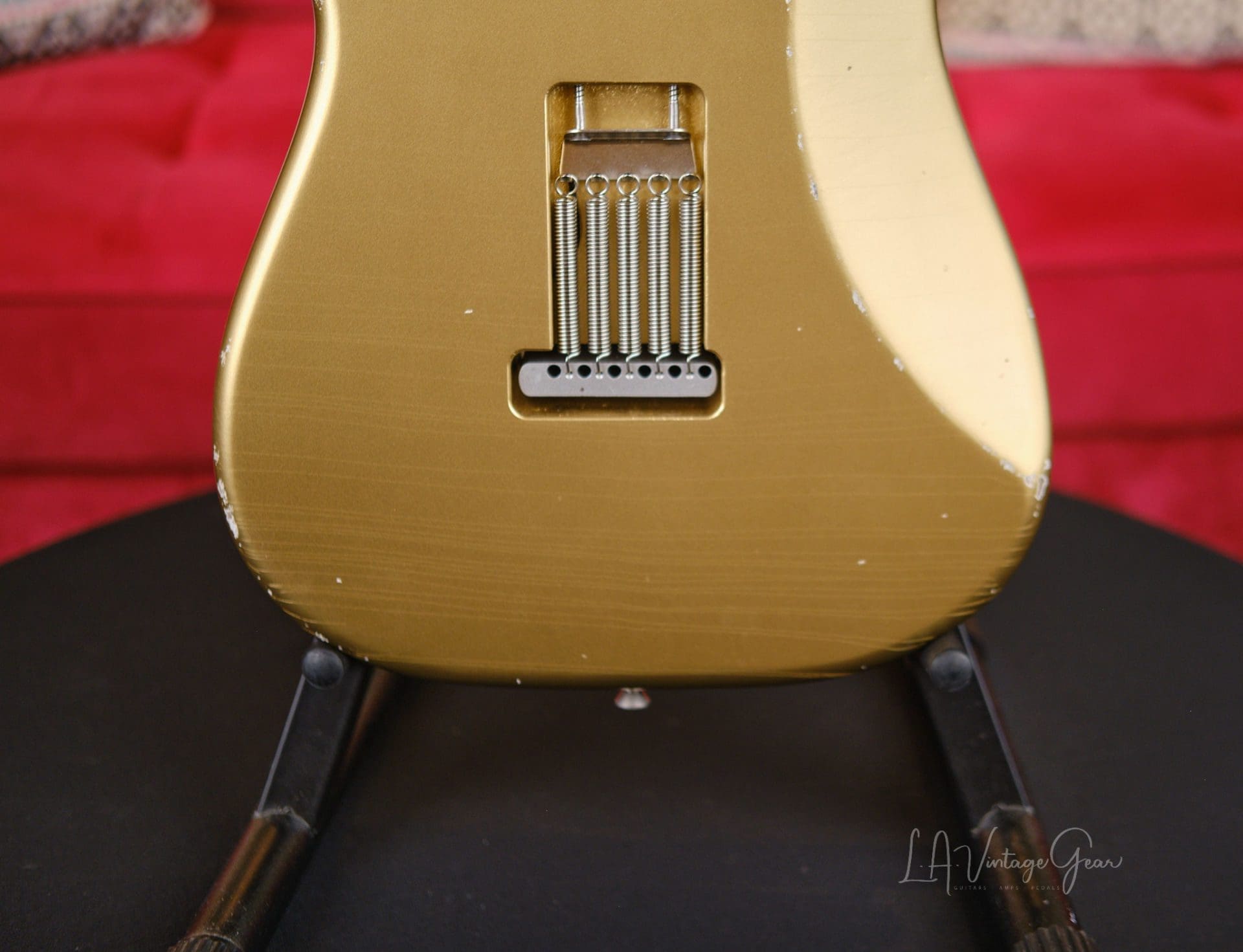 Xotic XSC1 S-Style Relic'd Electric Guitar - Aztec Gold #3076- New Build! - Image 10
