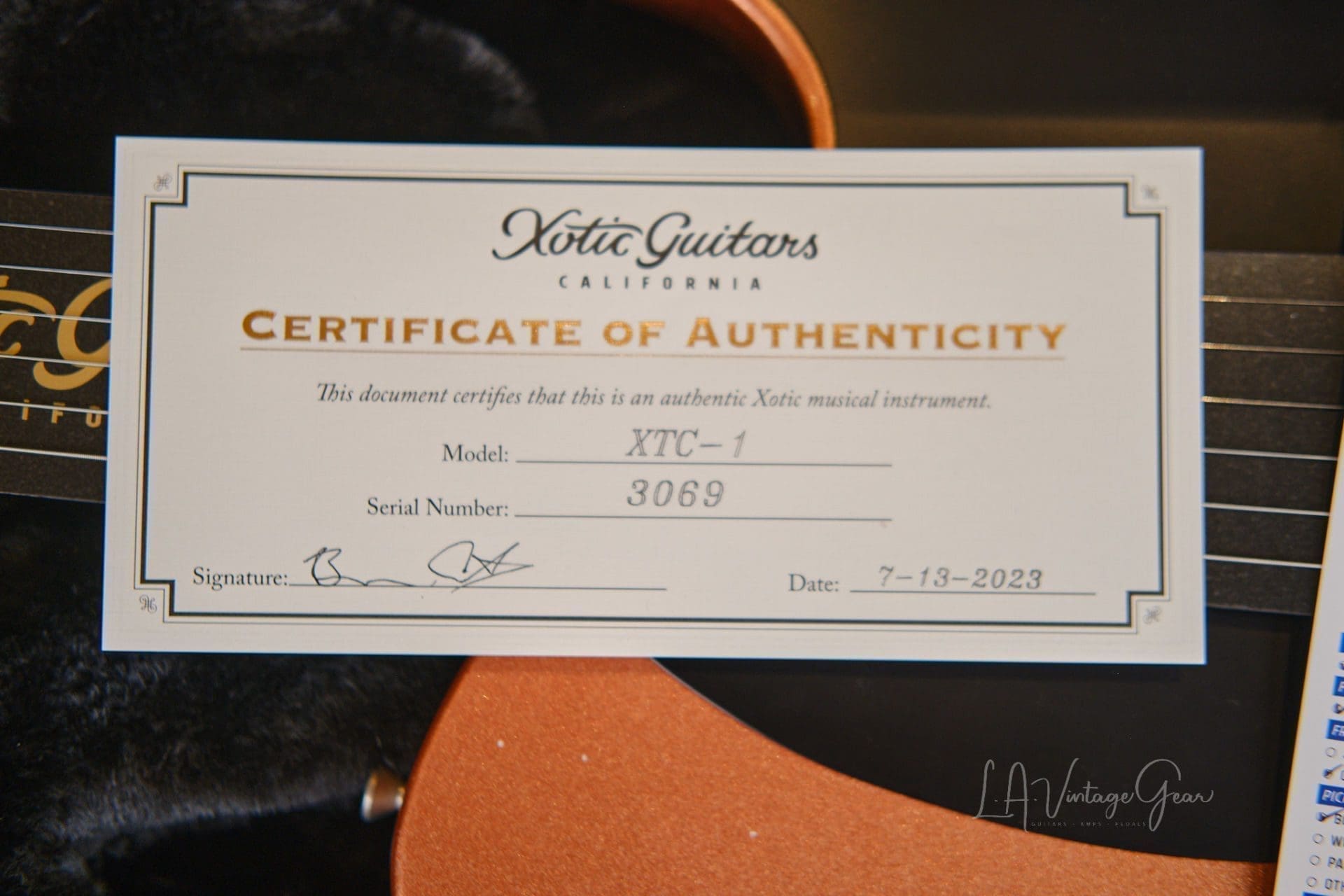 Xotic XTC-1 T-Style Electic Guitar - Medium Relic'd in a Copper Finish - New Build (#3069)! - Image 11