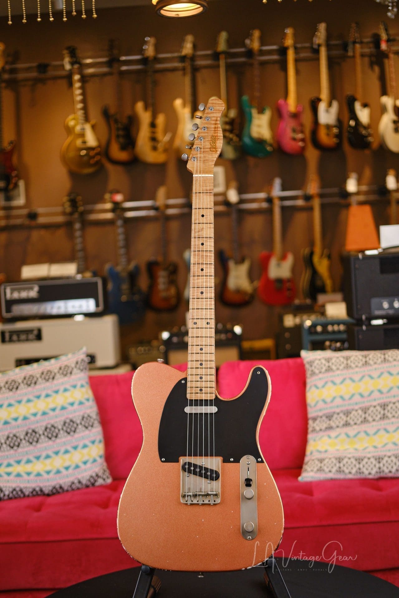 Xotic XTC-1 T-Style Electic Guitar - Medium Relic'd in a Copper Finish - New Build (#3069)!