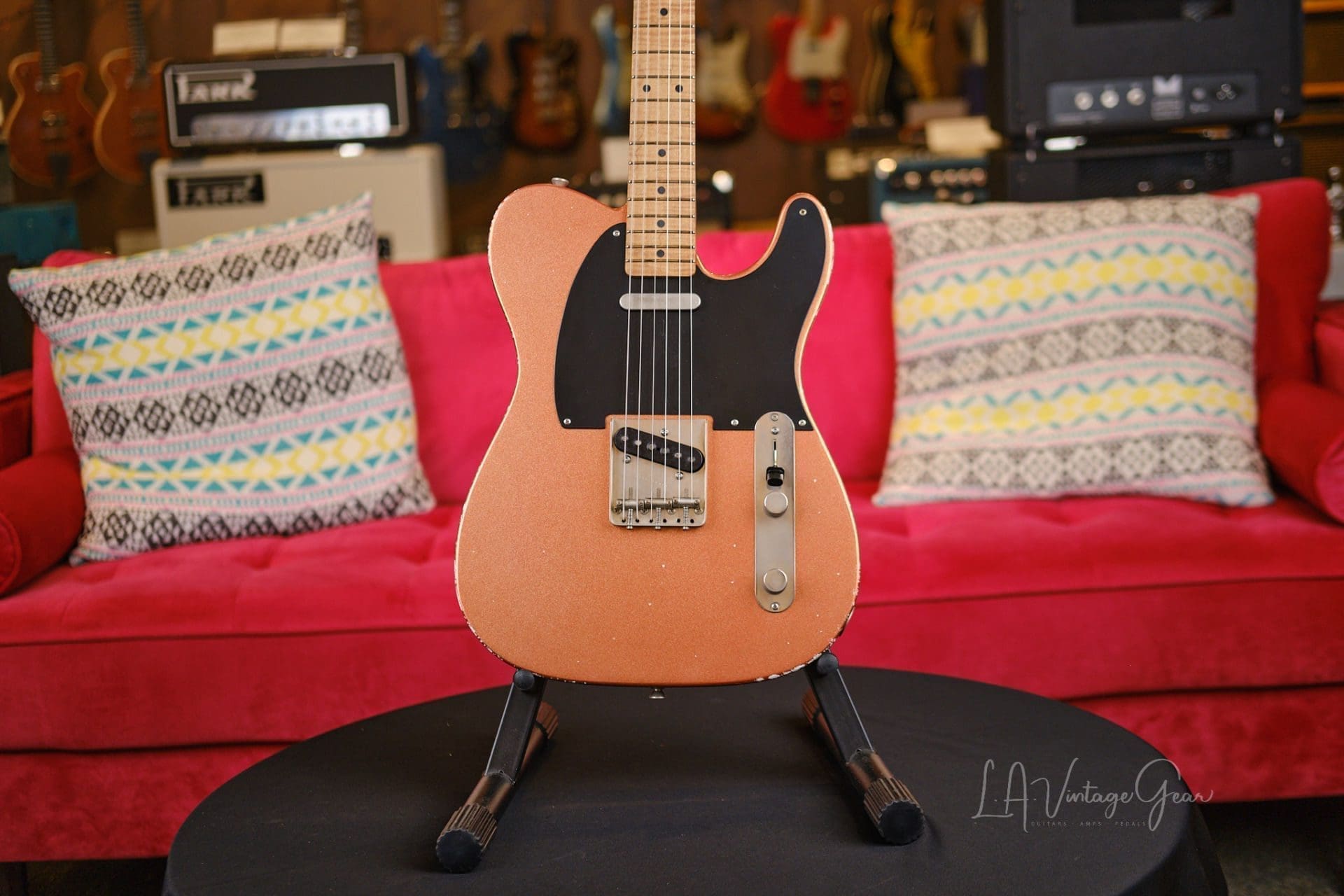 Xotic XTC-1 T-Style Electic Guitar - Medium Relic'd in a Copper Finish - New Build (#3069)! - Image 2
