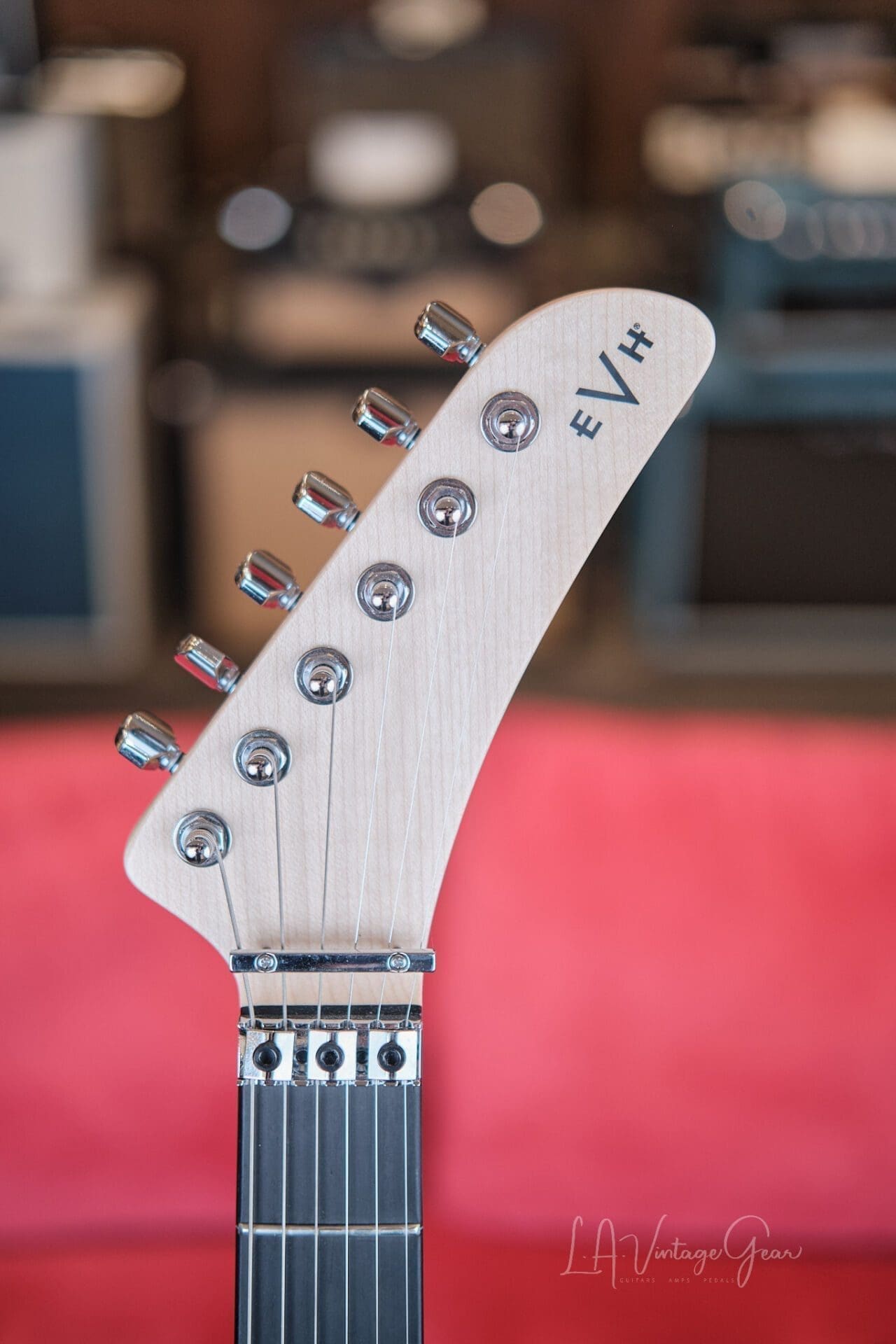 EVH Limited Edition 5150 Deluxe Electric Guitar Natural Ash - With Hardshell Case! - Image 4