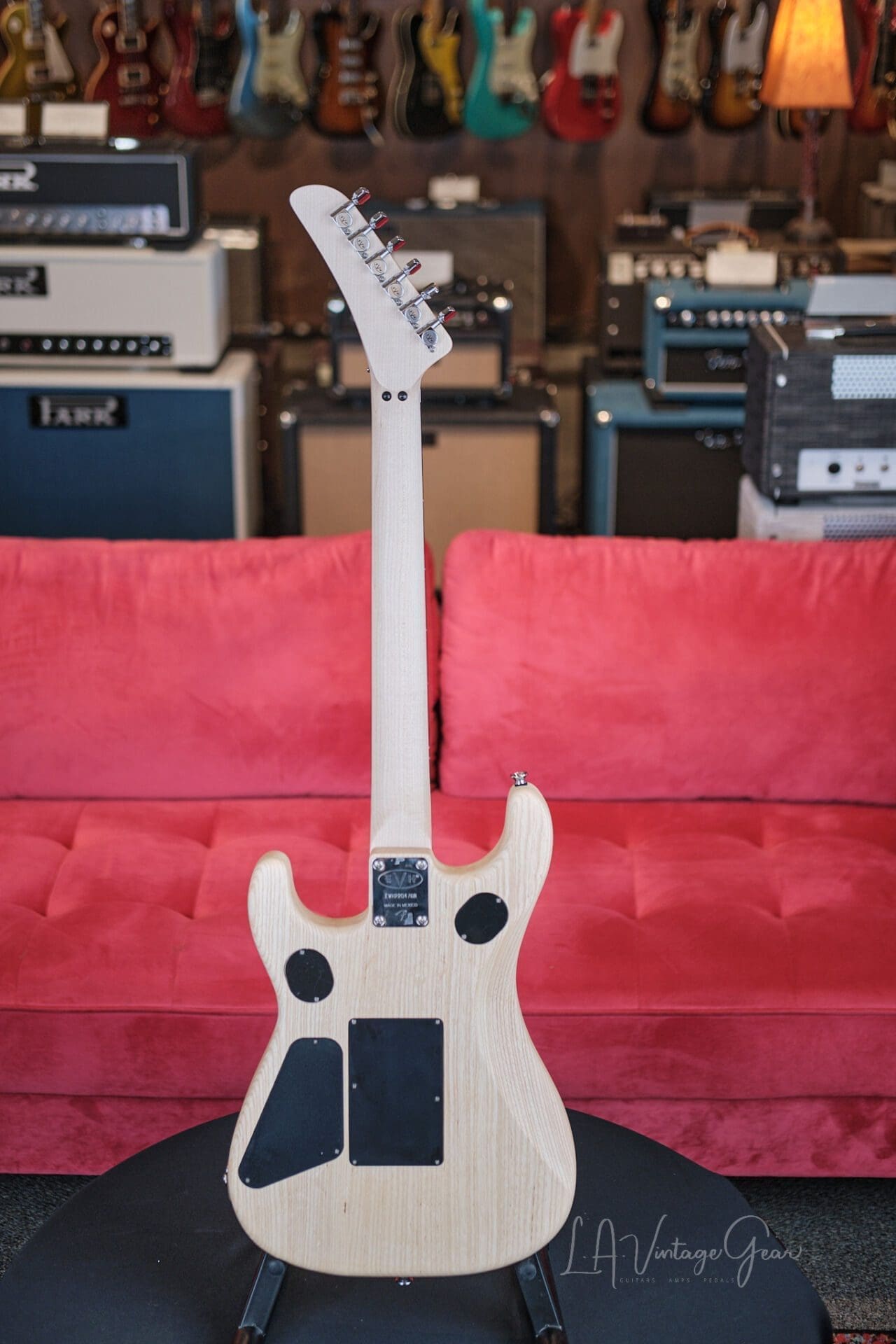 EVH Limited Edition 5150 Deluxe Electric Guitar Natural Ash - With Hardshell Case! - Image 5