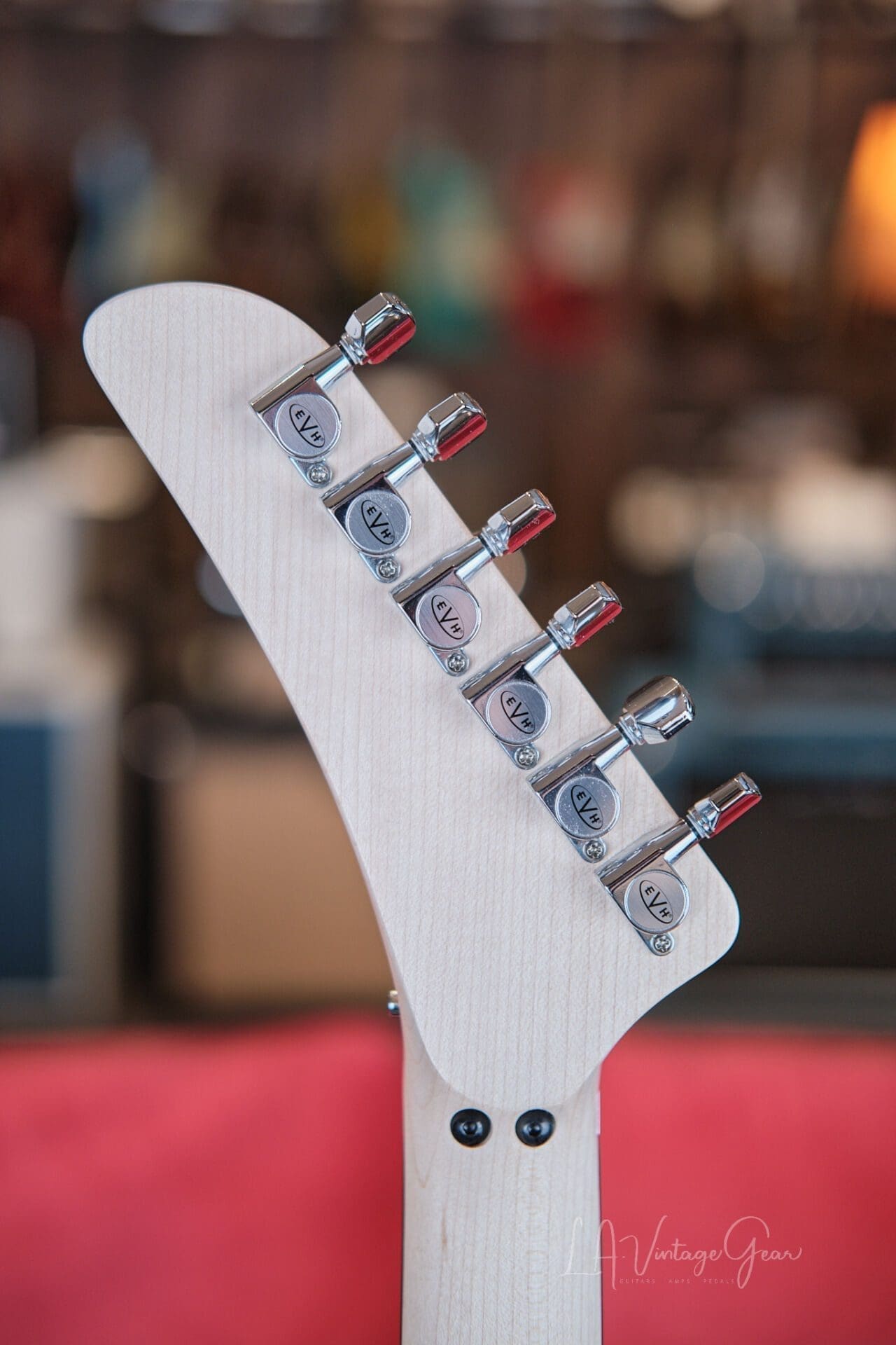 EVH Limited Edition 5150 Deluxe Electric Guitar Natural Ash - With Hardshell Case! - Image 9