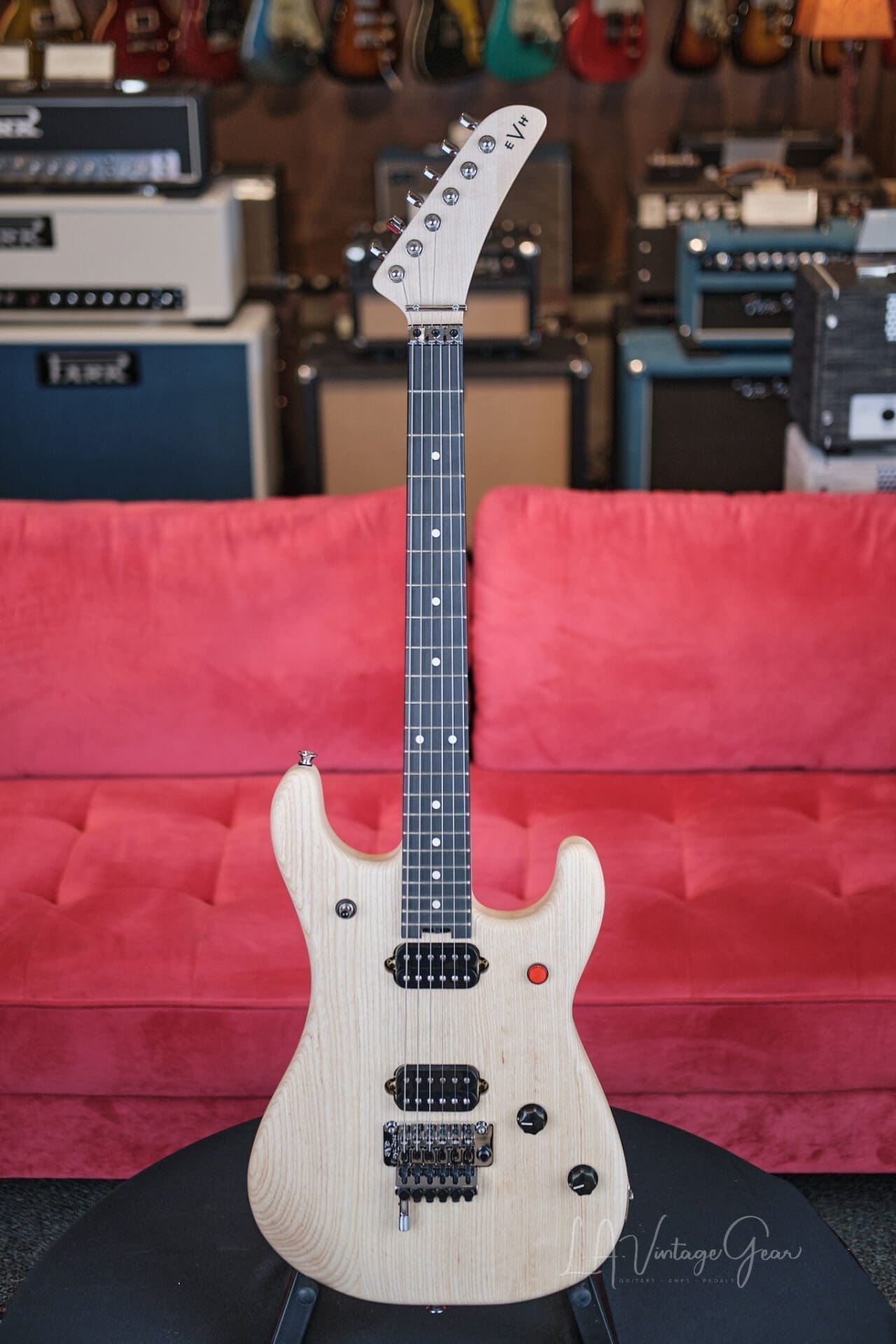 EVH Limited Edition 5150 Deluxe Electric Guitar Natural Ash - With Hardshell Case!