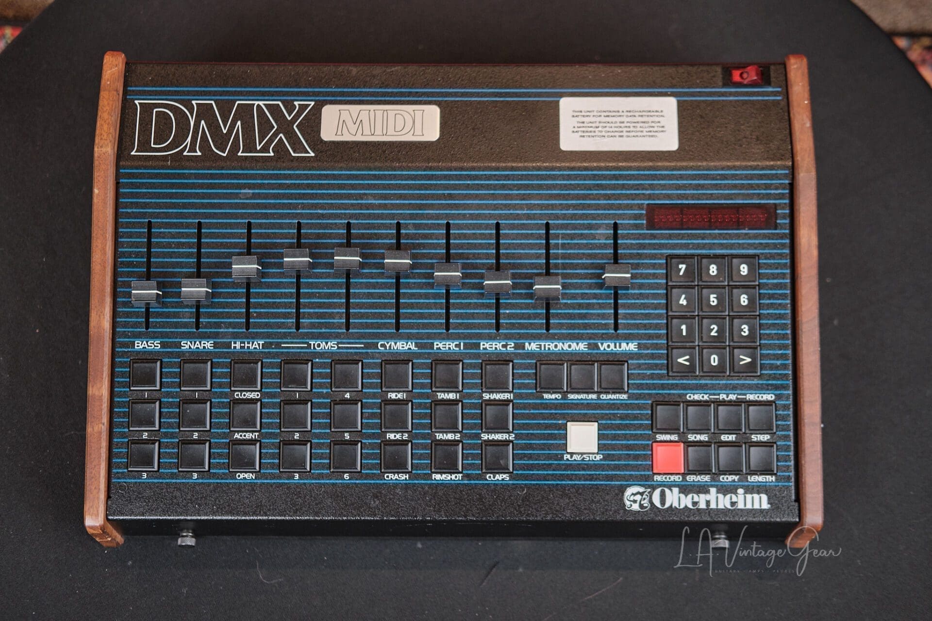 Oberheim DMX Drum Machine - A True Classic!, image size:1920x1280