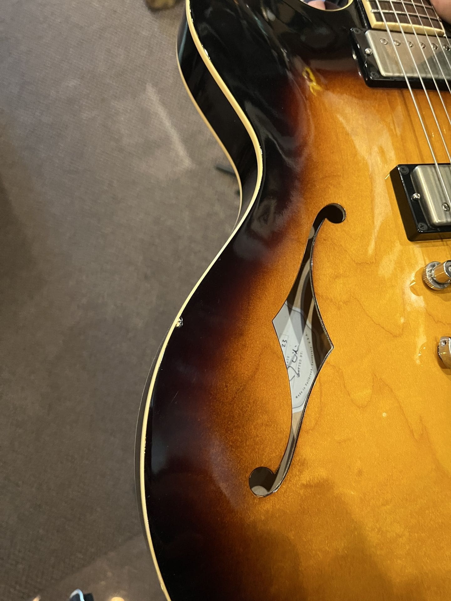 Josh Williams Guitars Mockingbird Builder's Choice - In '59 Burst with Tone Specific 57/61 Deluxe PIckups!! - Image 14