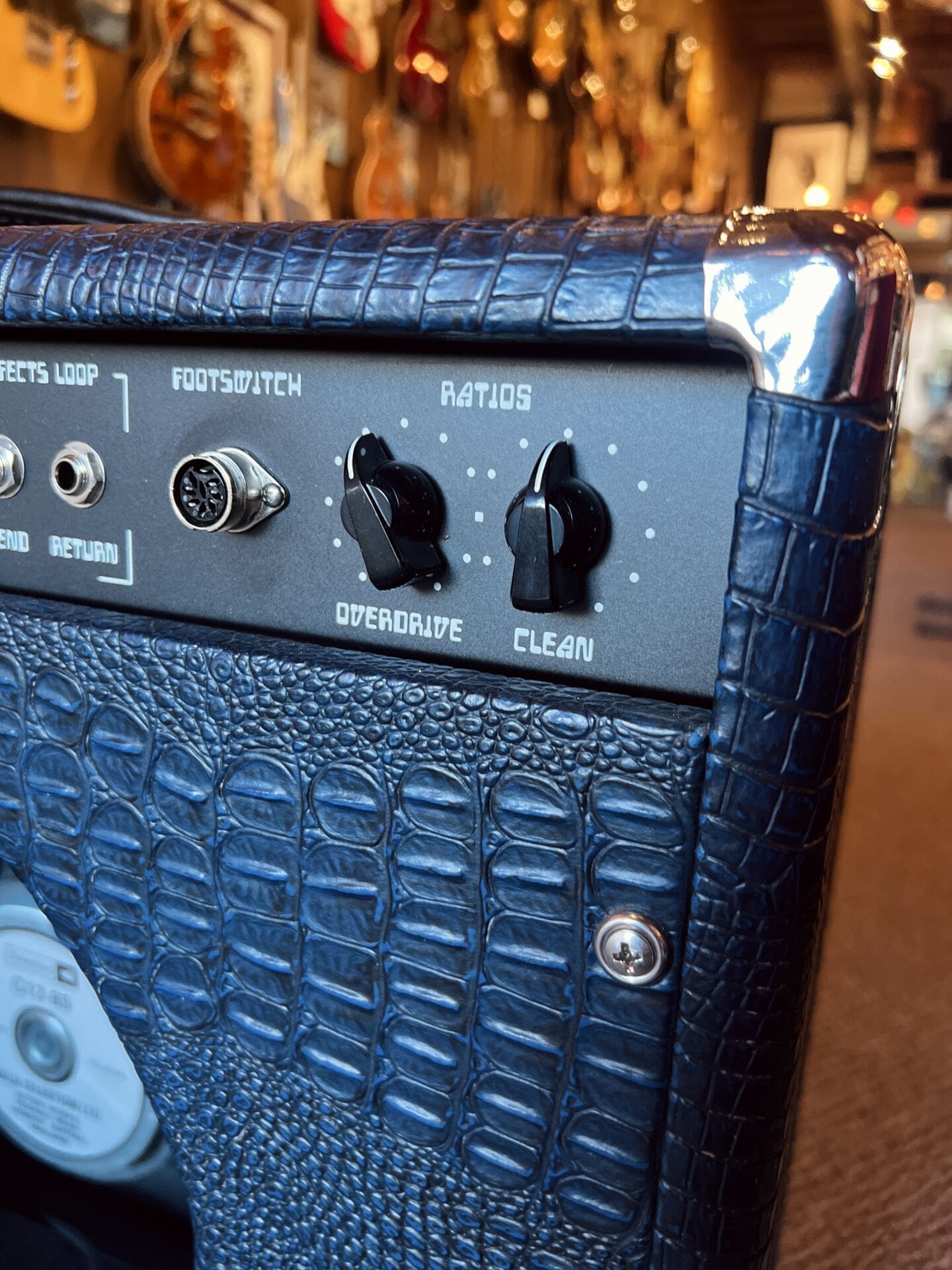 Amplified Nation Overdrive Reverb 50 Watt Combo - Blue Crocodile Tolex - Image 7