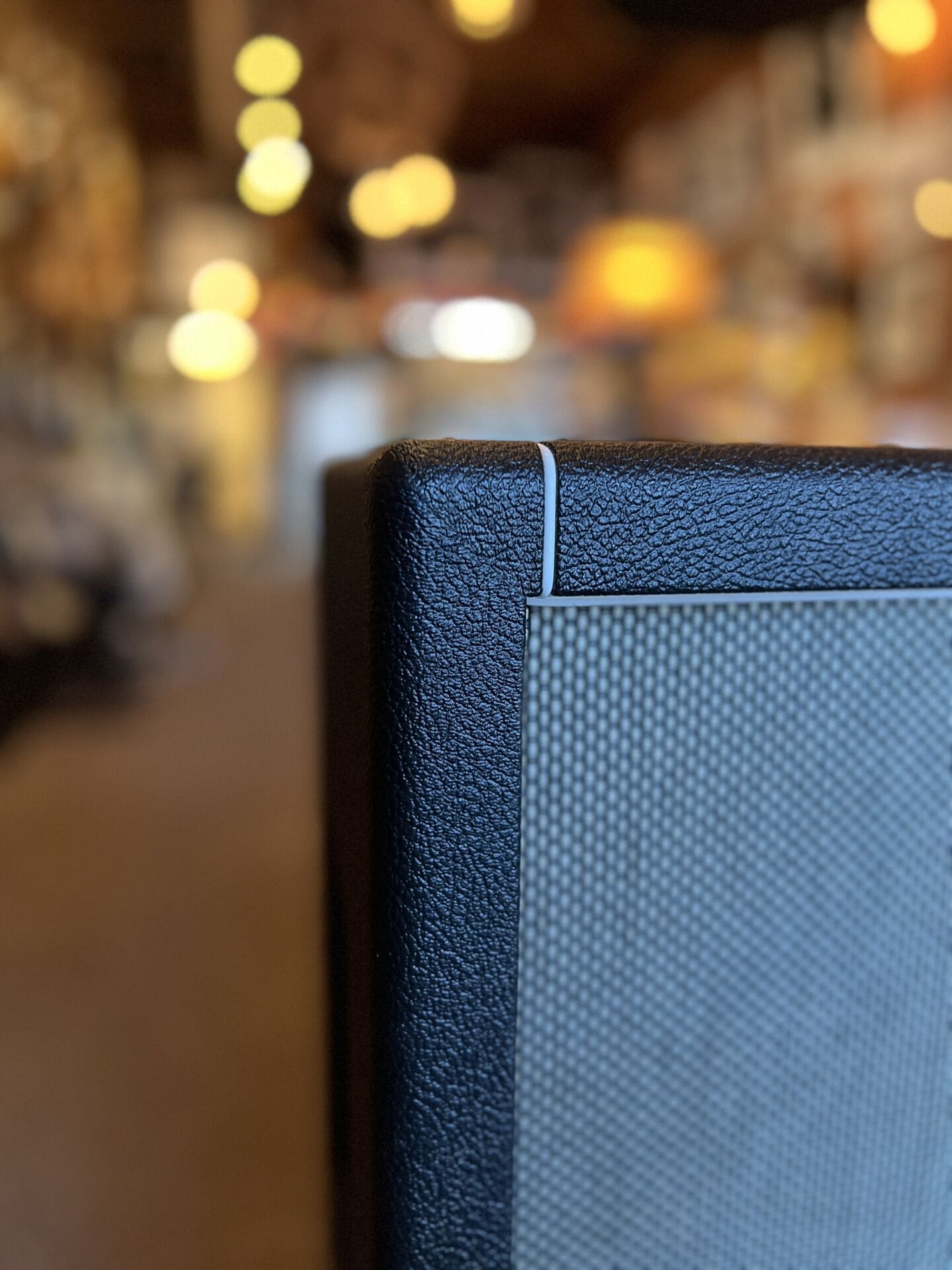 Kerry Wright 2 x 12 Guitar Speaker Cabinet- Black Tolex - Scumback H55-PVC's - Image 4