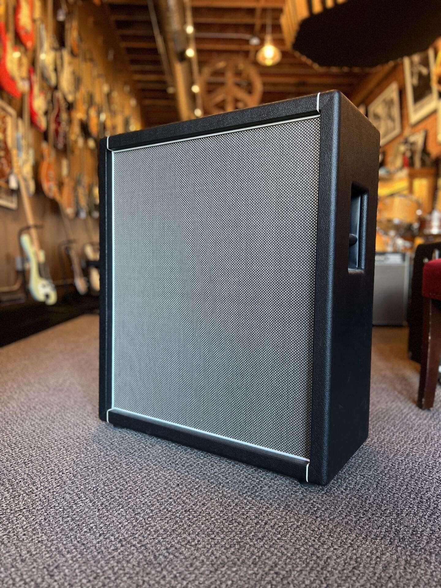 Kerry Wright 2 x 12 Guitar Speaker Cabinet- Black Tolex - Scumback H55-PVC's