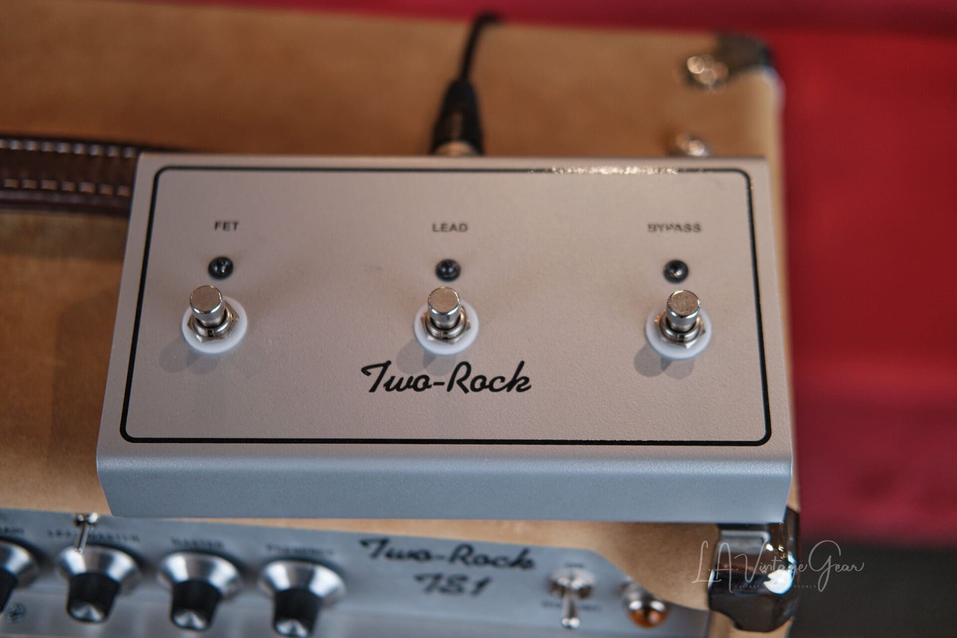 Two Rock TS-1 Head and Cab - In Golden Suede with NOS Tubes! - Image 13