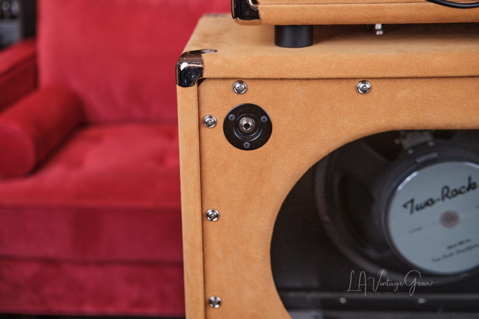 Two Rock TS-1 Head and Cab - In Golden Suede with NOS Tubes! - Image 19