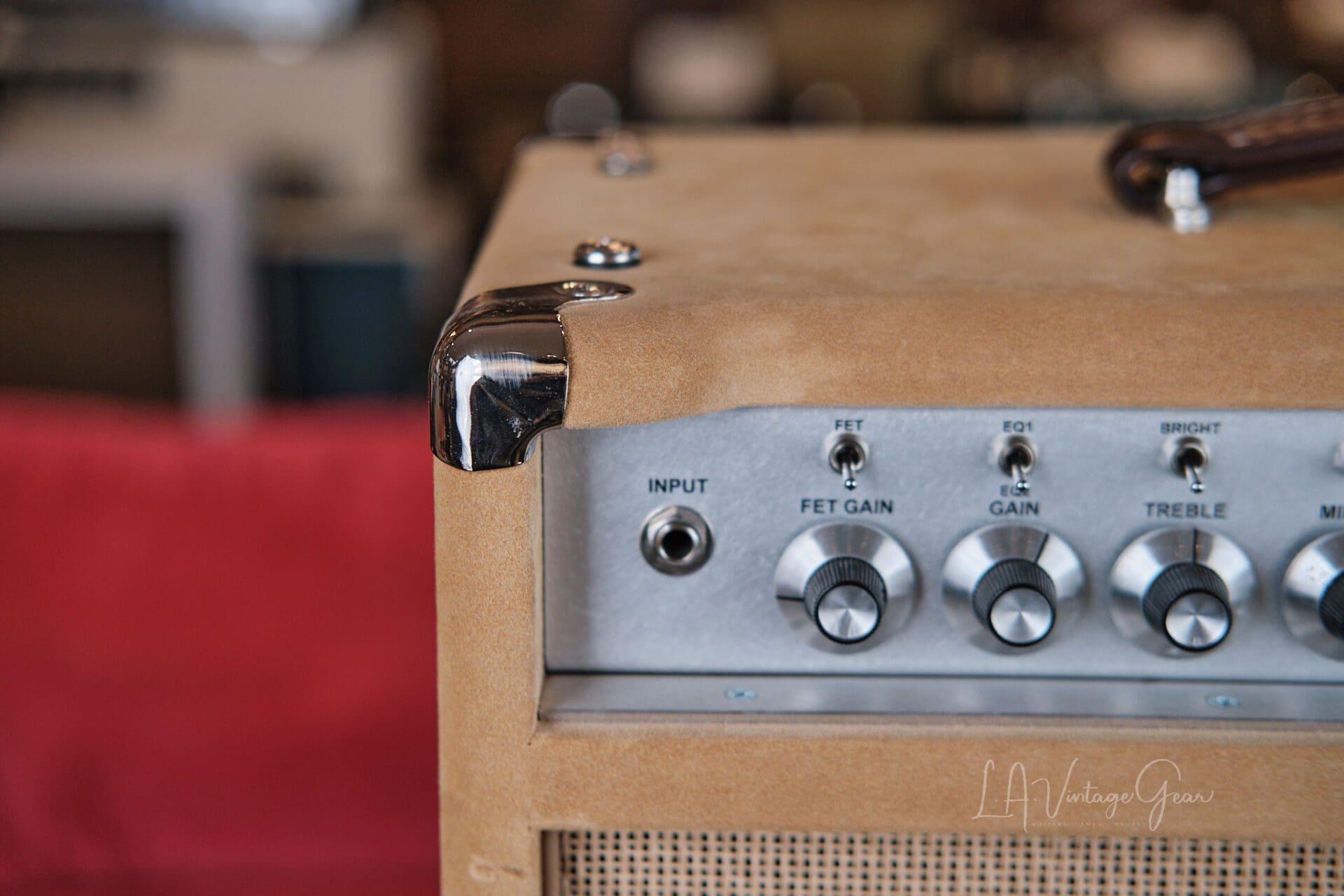 Two Rock TS-1 Head and Cab - In Golden Suede with NOS Tubes! - Image 3