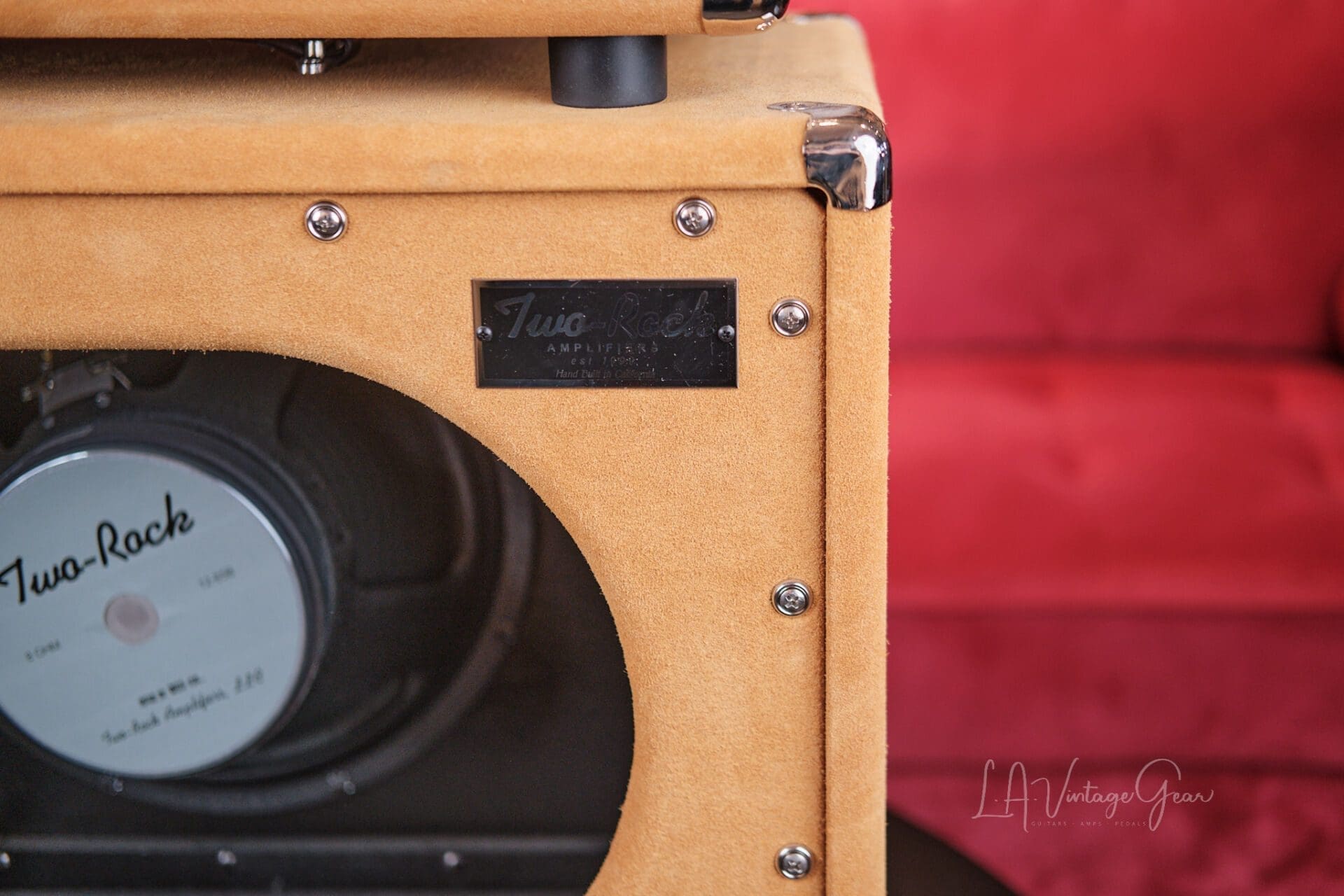 Two Rock TS-1 Head and Cab - In Golden Suede with NOS Tubes! - Image 20