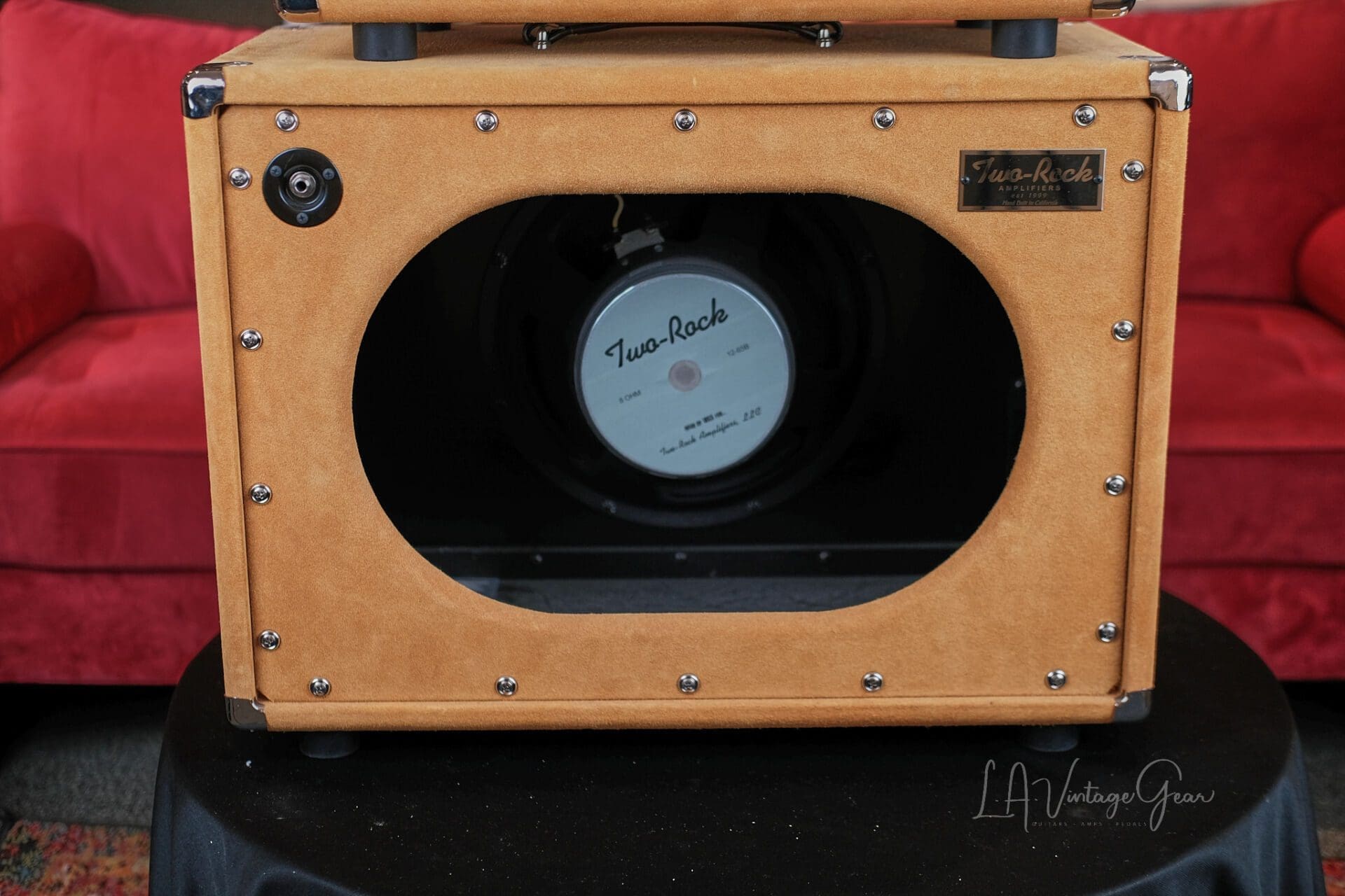 Two Rock TS-1 Head and Cab - In Golden Suede with NOS Tubes! - Image 24